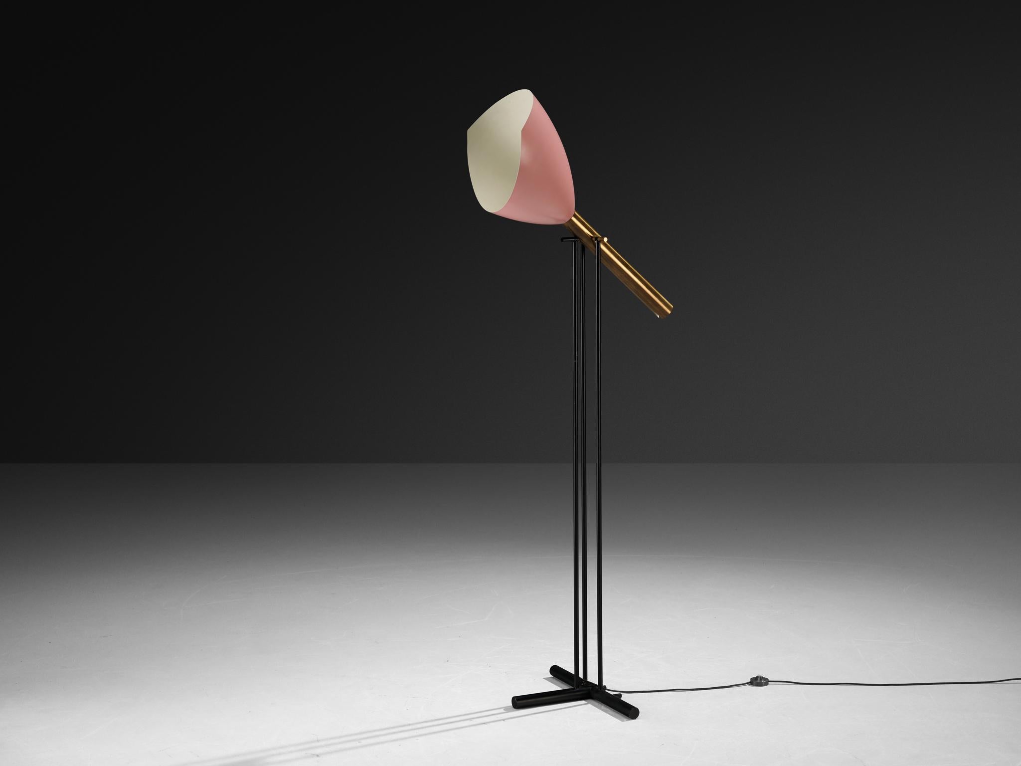 Angelo Lelii pour Arredoluce Lampadaire 