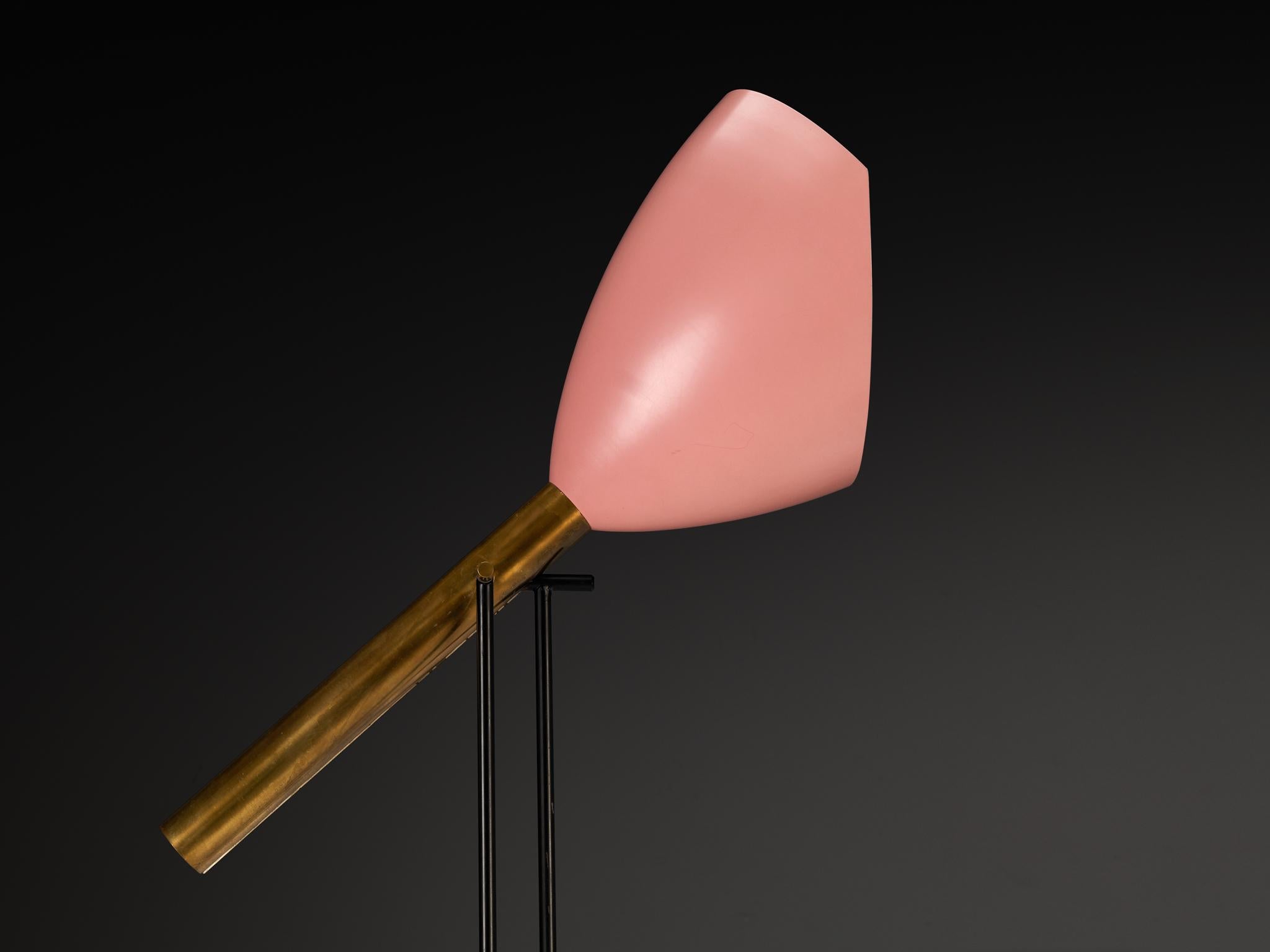 Mid-Century Modern Angelo Lelii pour Arredoluce Lampadaire 