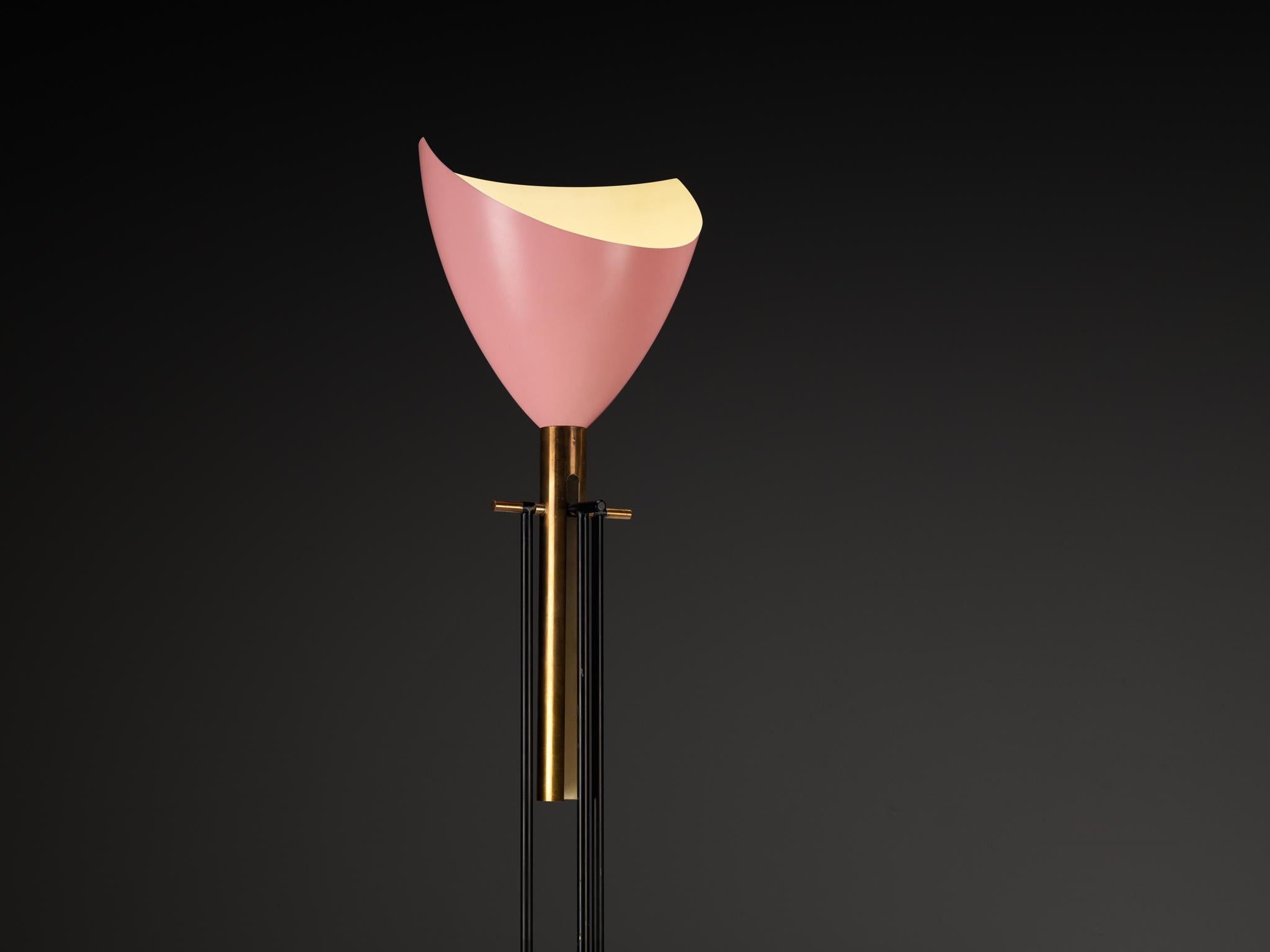Angelo Lelii pour Arredoluce Lampadaire 