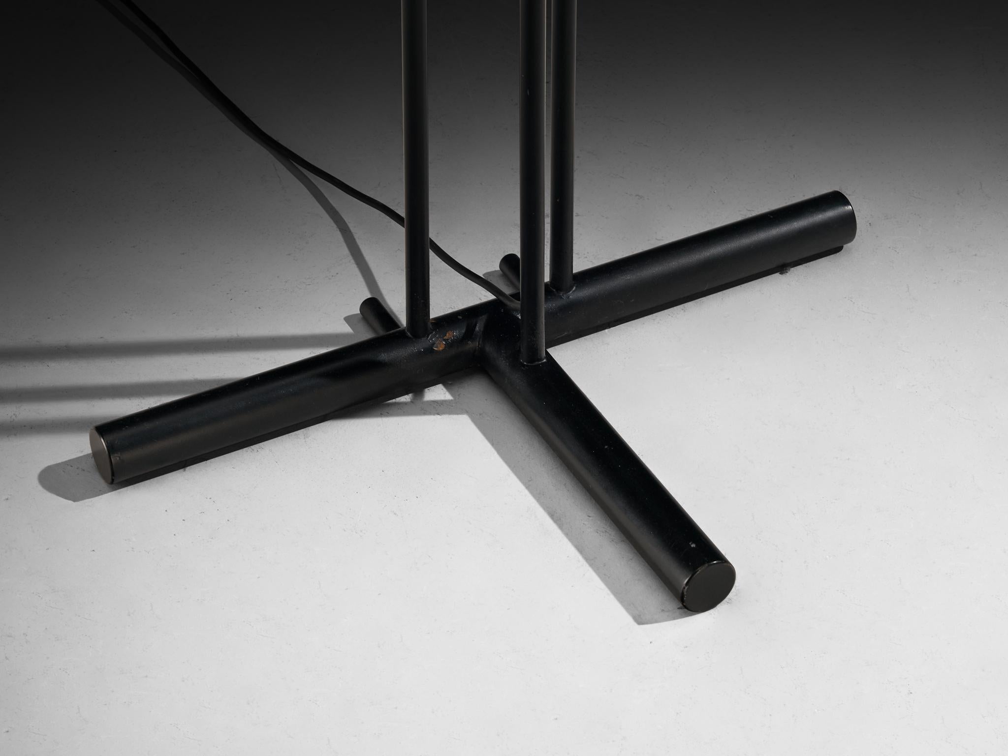 Aluminium Angelo Lelii pour Arredoluce Lampadaire 