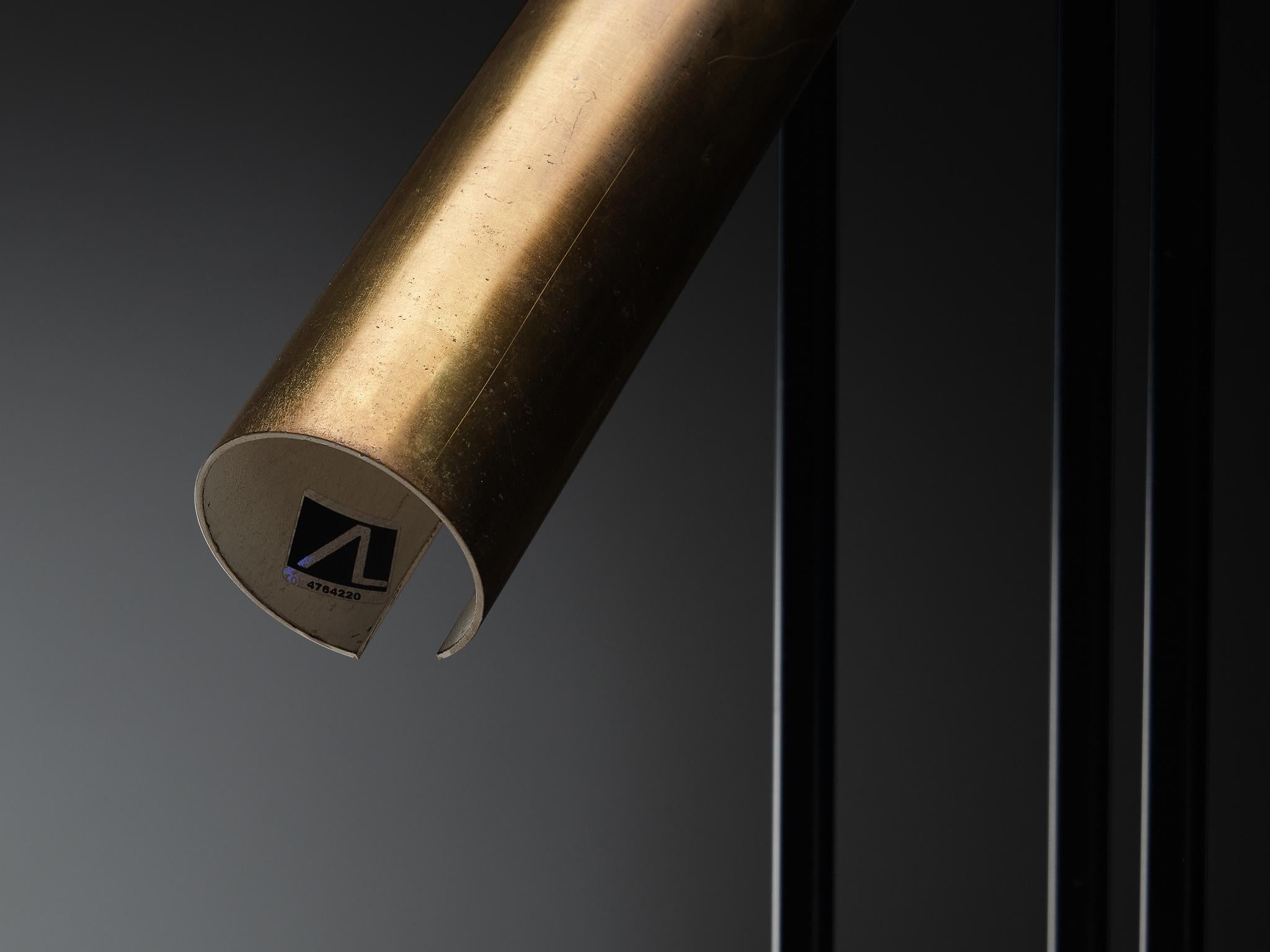 Angelo Lelii for Arredoluce ‘Televisione’ Floor Lamp in Brass and Aluminum For Sale 3
