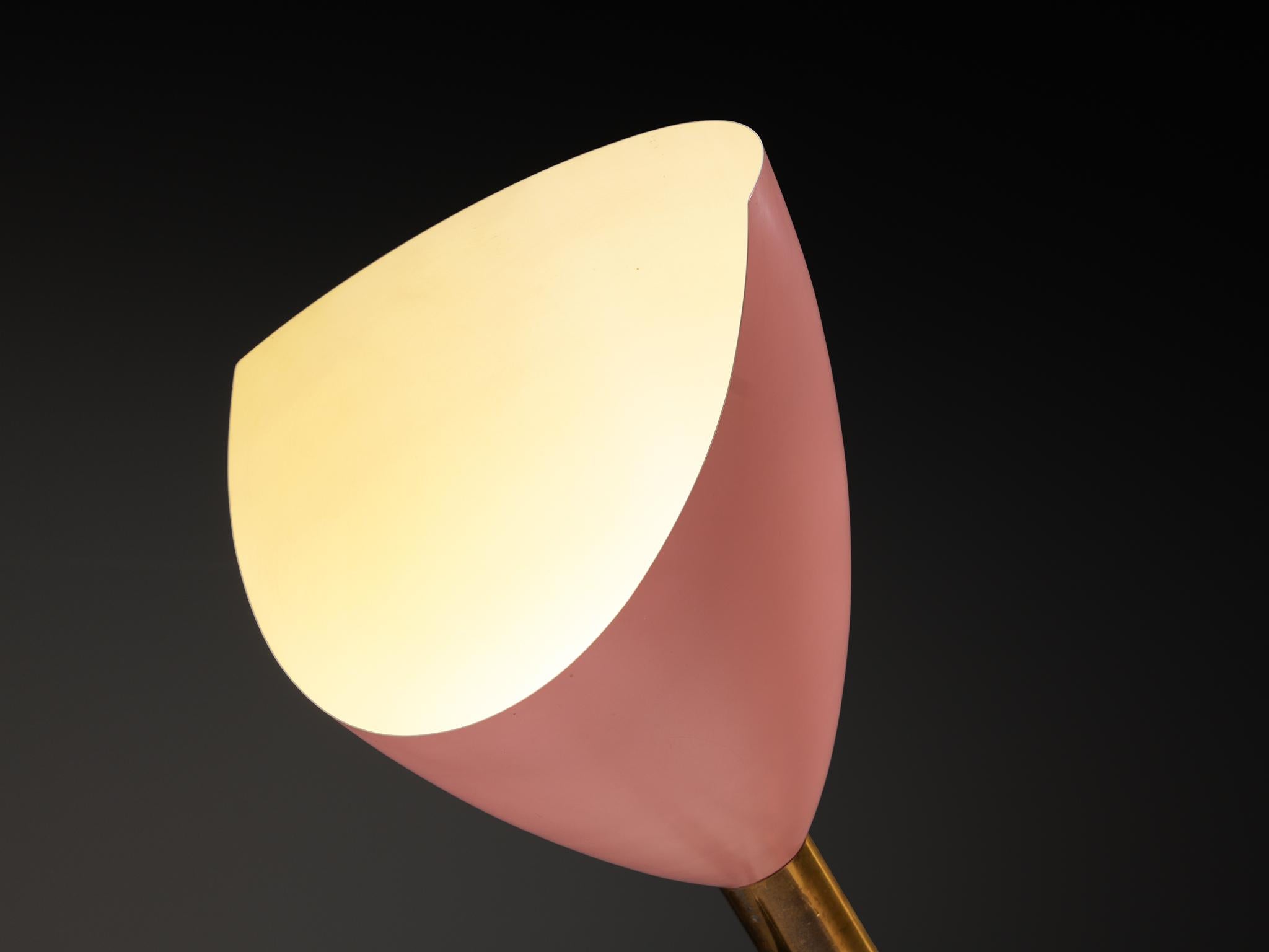 Angelo Lelii pour Arredoluce Lampadaire 
