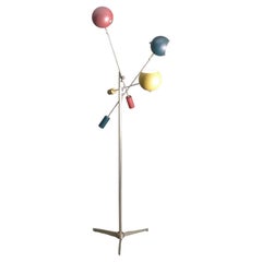 Angelo Lelii for Arredoluce, Three-Arm Floor Light, circa 1960