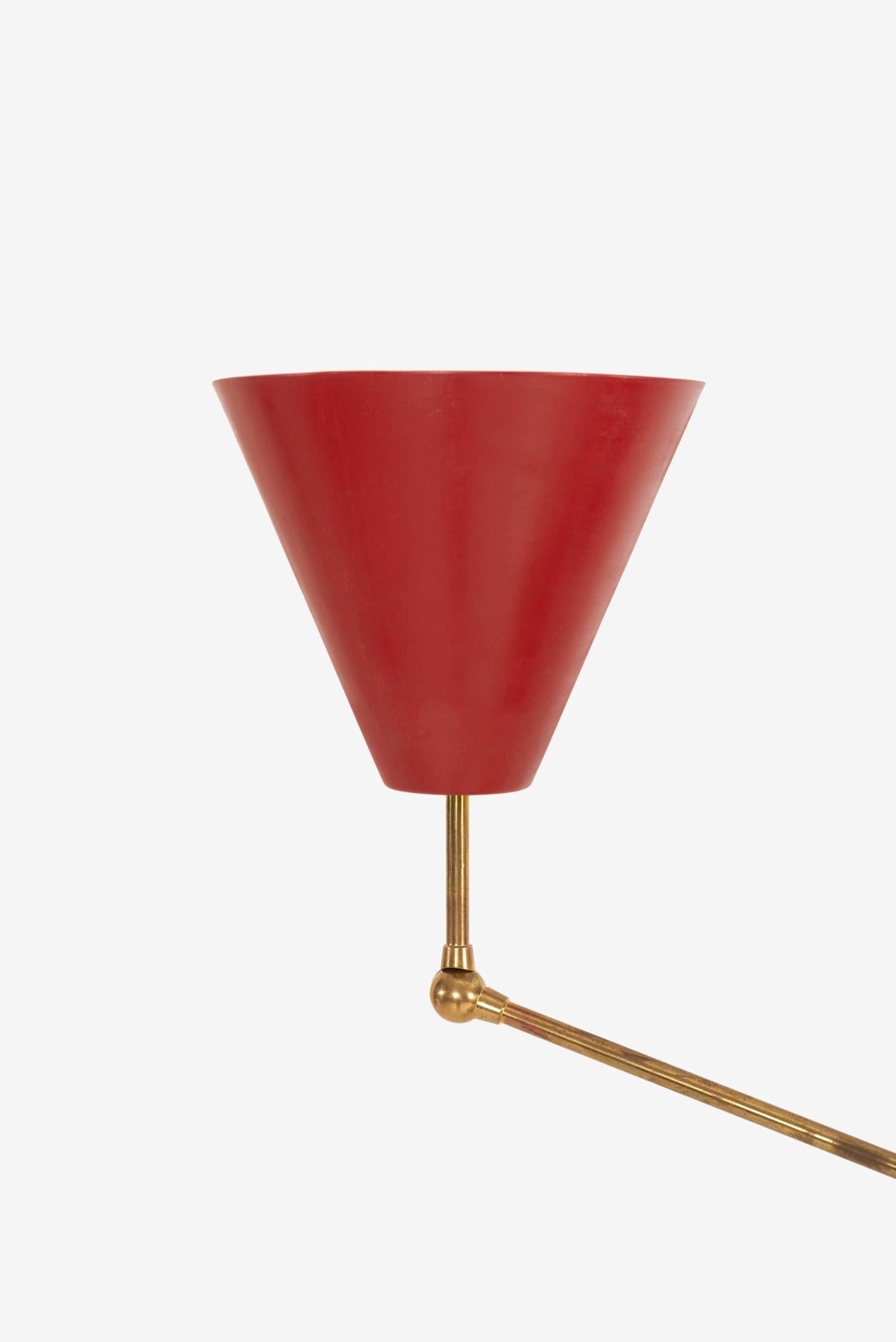 Angelo Lelii for Arredoluce Triennale Floor Lamp In Good Condition In Chicago, IL