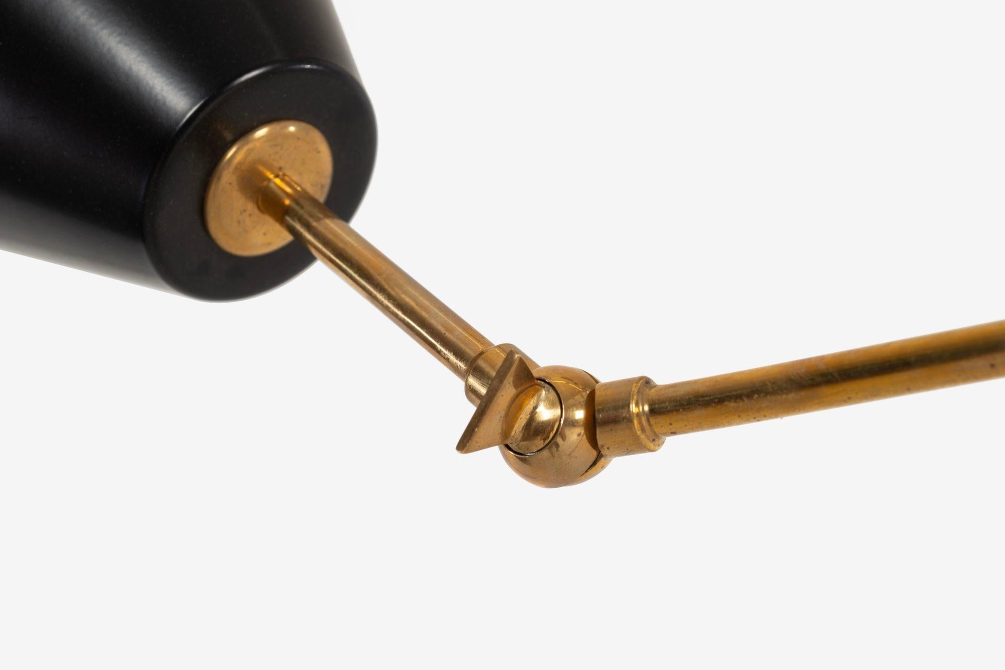 Angelo Lelii for Arredoluce Triennale Floor Lamp, model 12128 Italy, c. 1947 For Sale 2