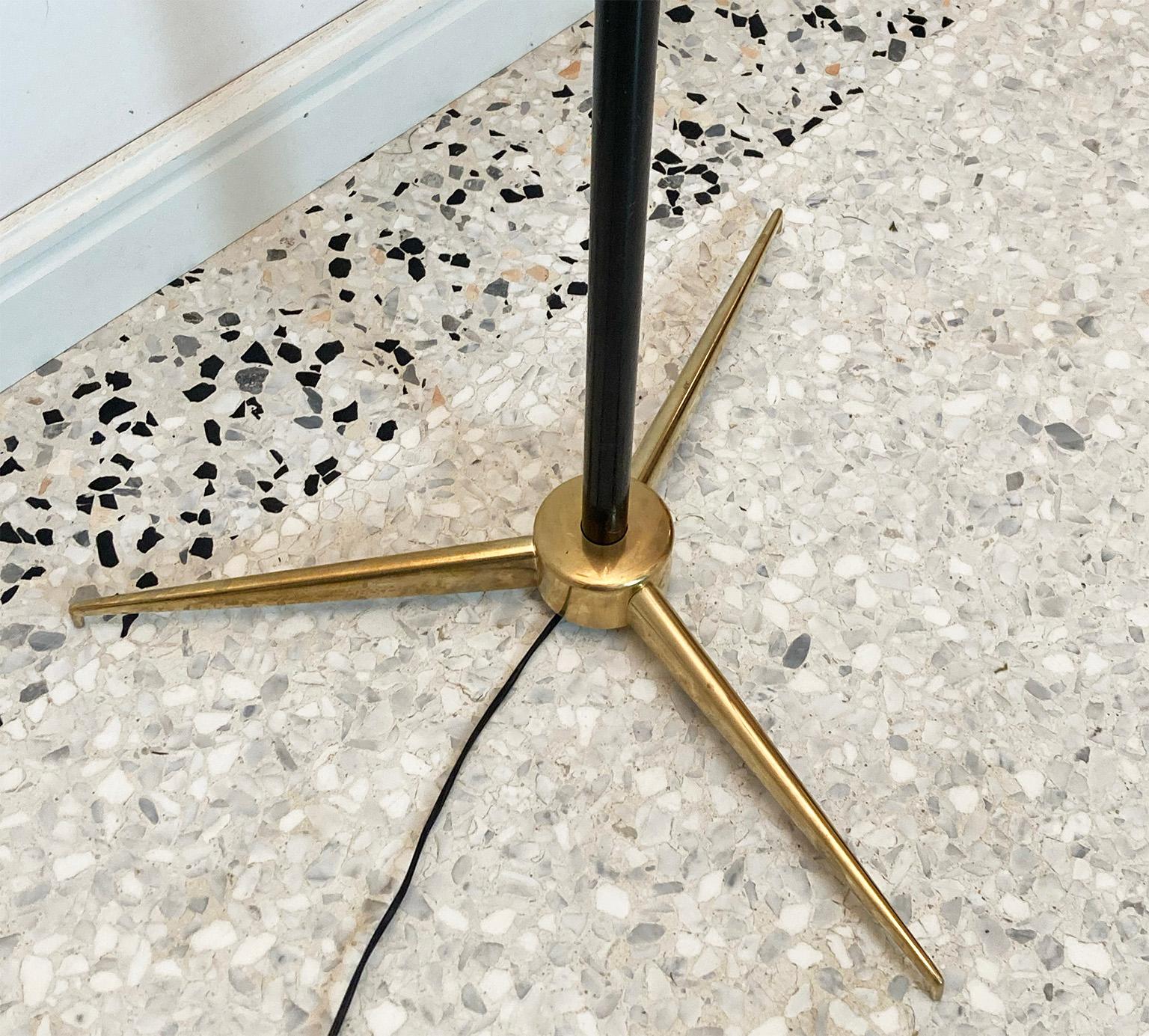 Arredoluce Triennale Floor Lamp by Angelo Lelii signed, Italy, 1951 In Good Condition For Sale In Milano, IT
