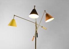 Angelo Lelii for Arredoulce, Triennale, Mid-century Italian Floor Lamp