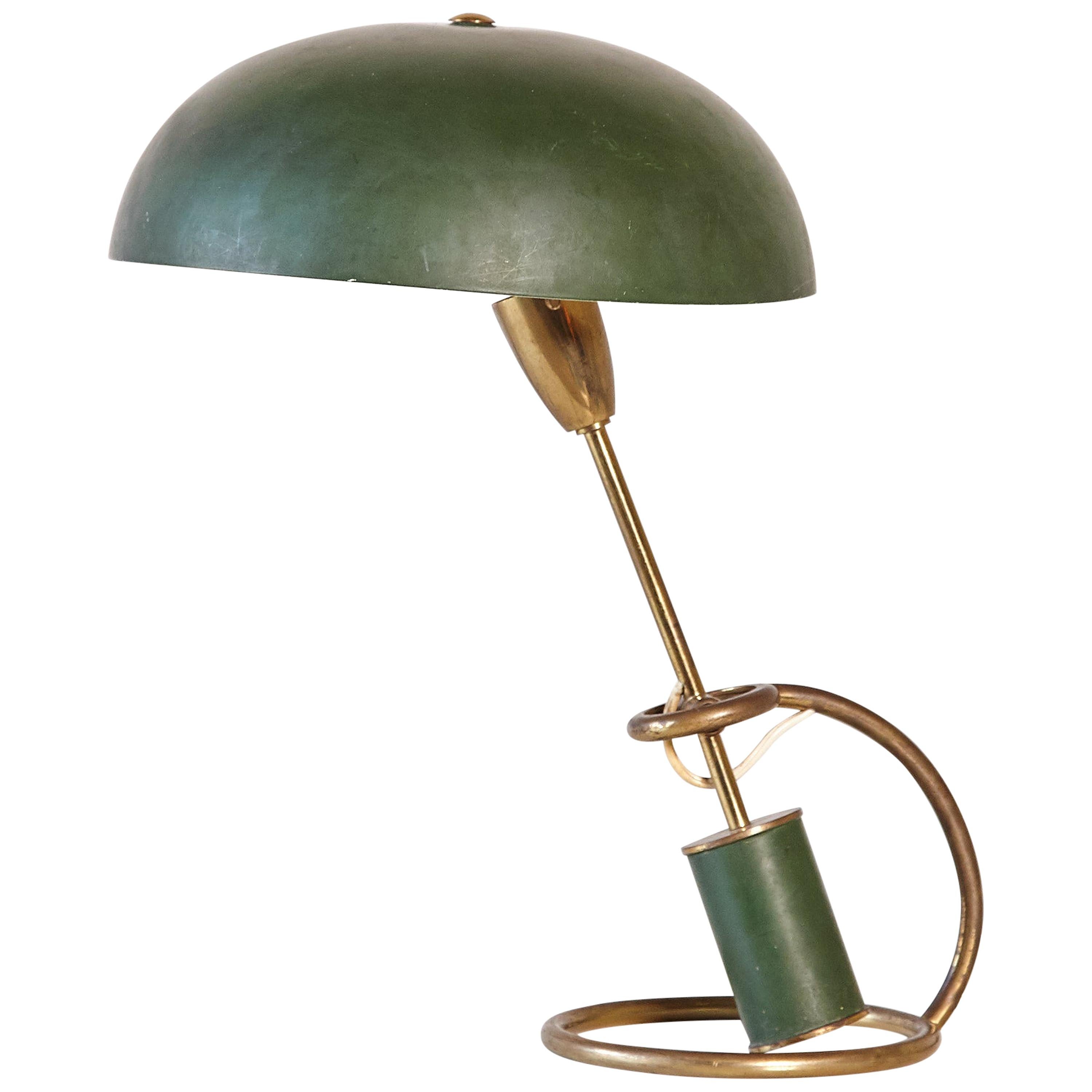 Angelo Lelii 'Lelli' Scrittoio Desk Lamp, Model 12297, Arredoluce, Italy, 1950s
