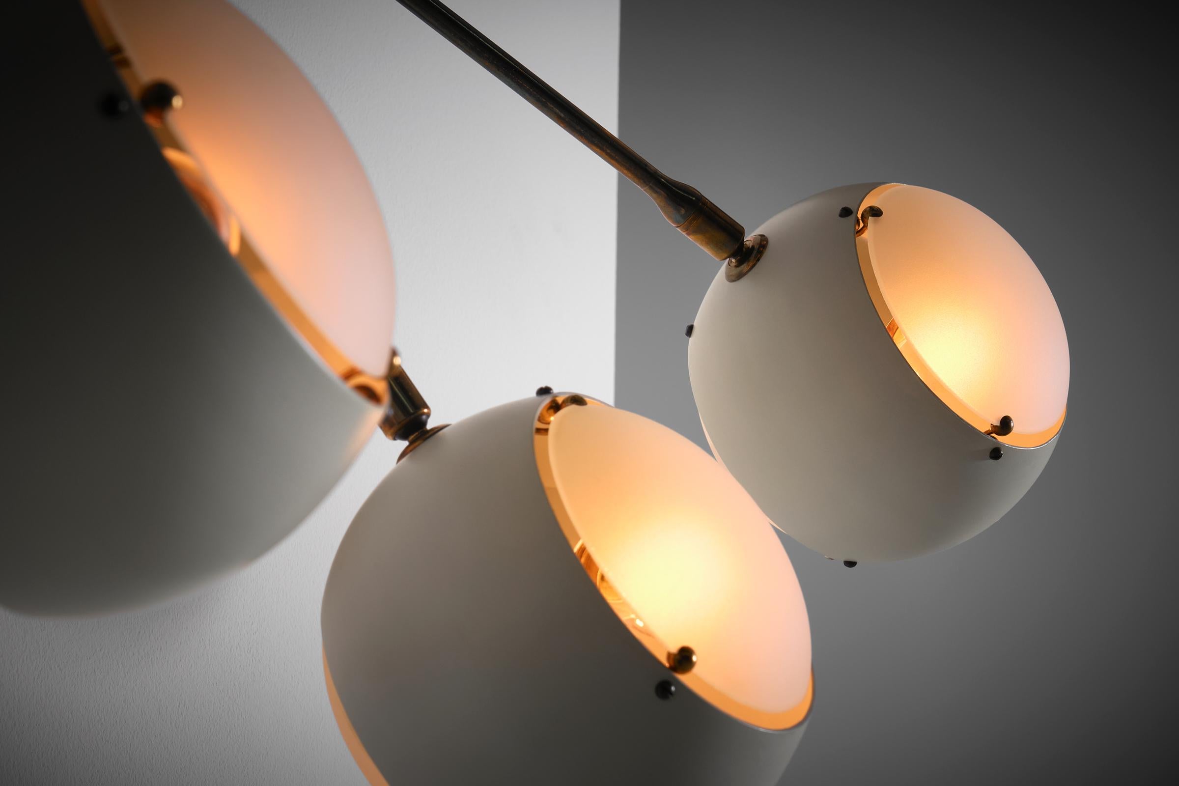 Mid-Century Modern Luminaire Angelo Lelii pour Arredoluce, Italie vers 1953 en vente