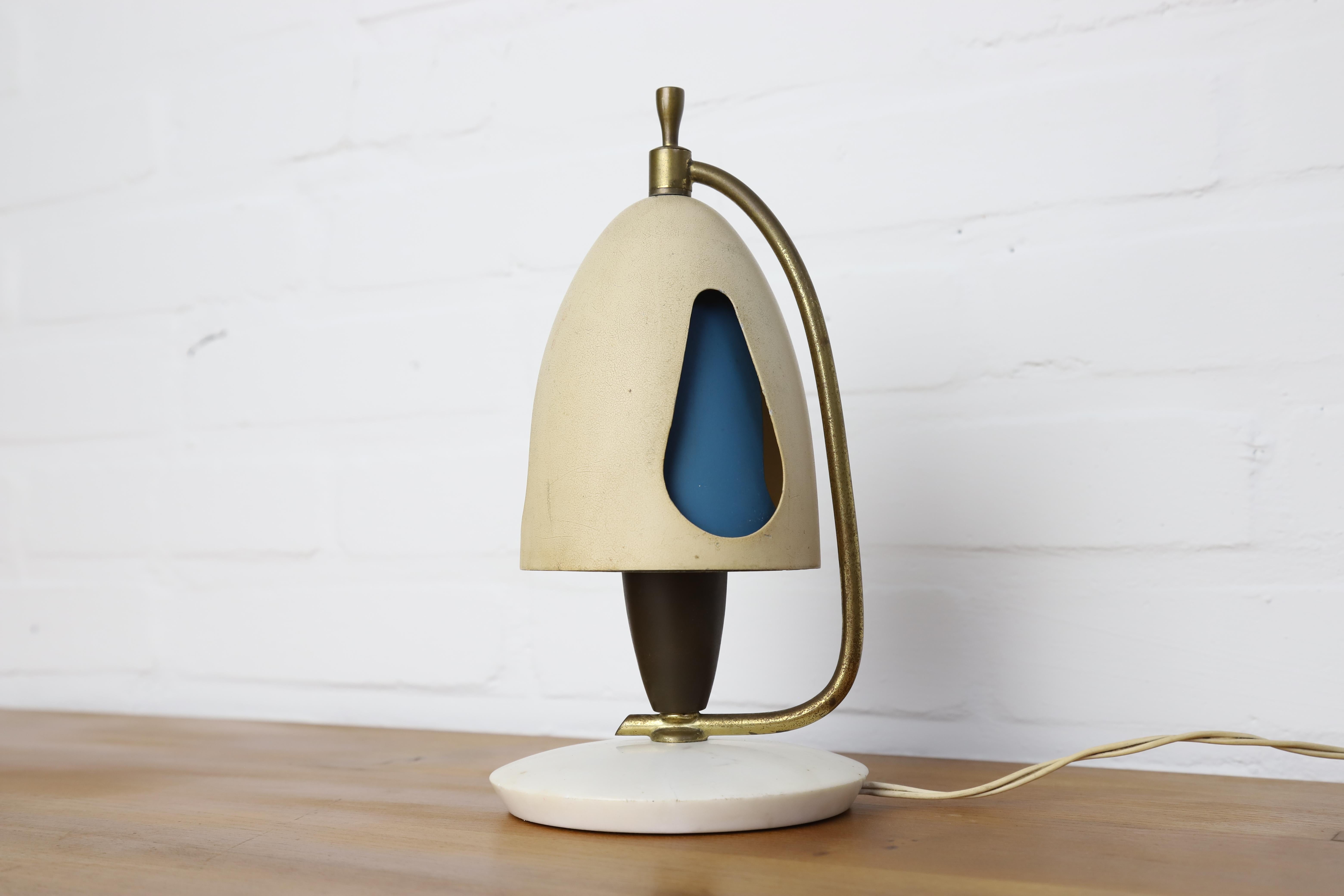 Angelo Lelii 'mod. 12398' Tischlampe für Arredoluce, ca. 1952 (Moderne der Mitte des Jahrhunderts) im Angebot