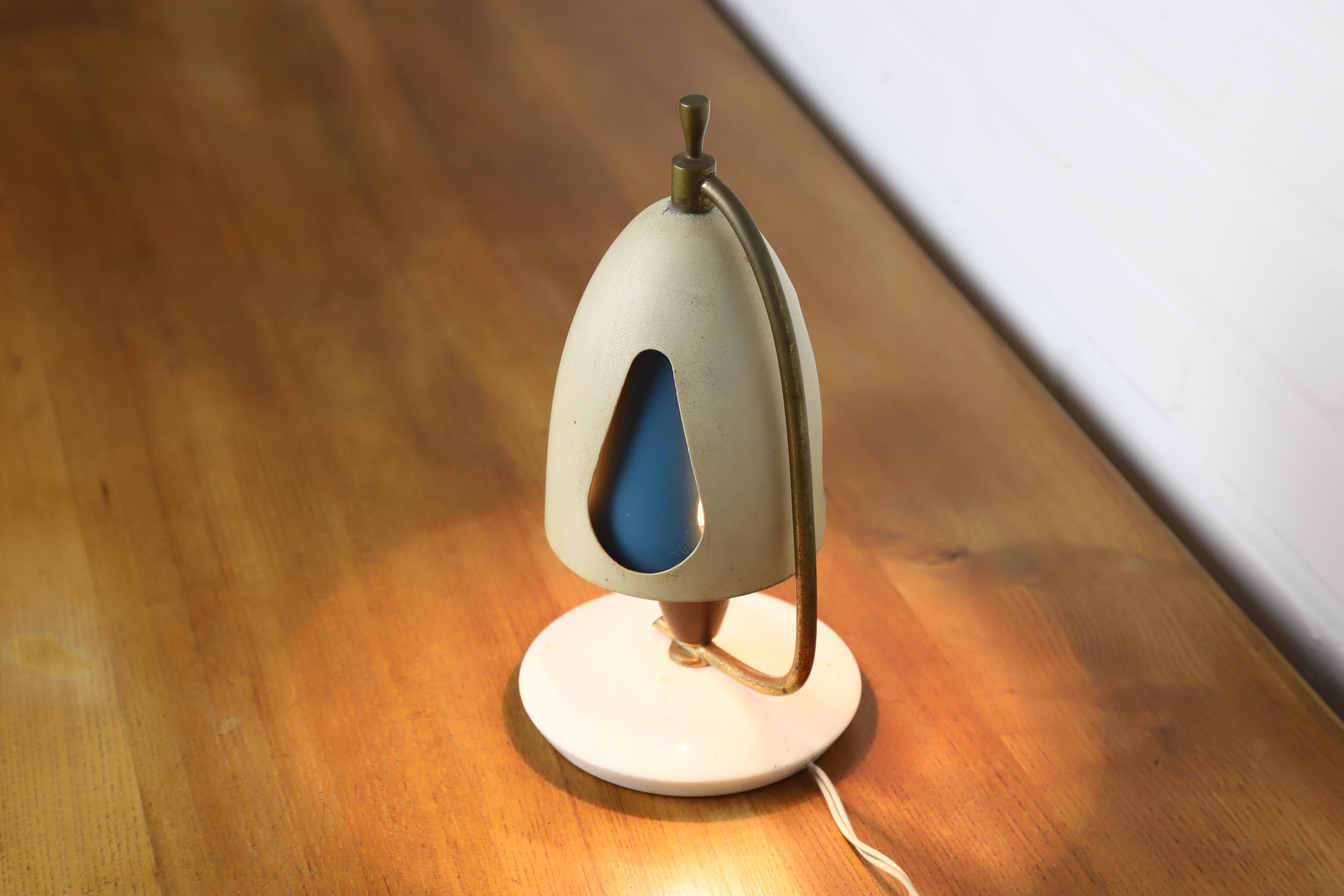 Angelo Lelii 'mod. 12398' Tischlampe für Arredoluce, ca. 1952 (Italienisch) im Angebot