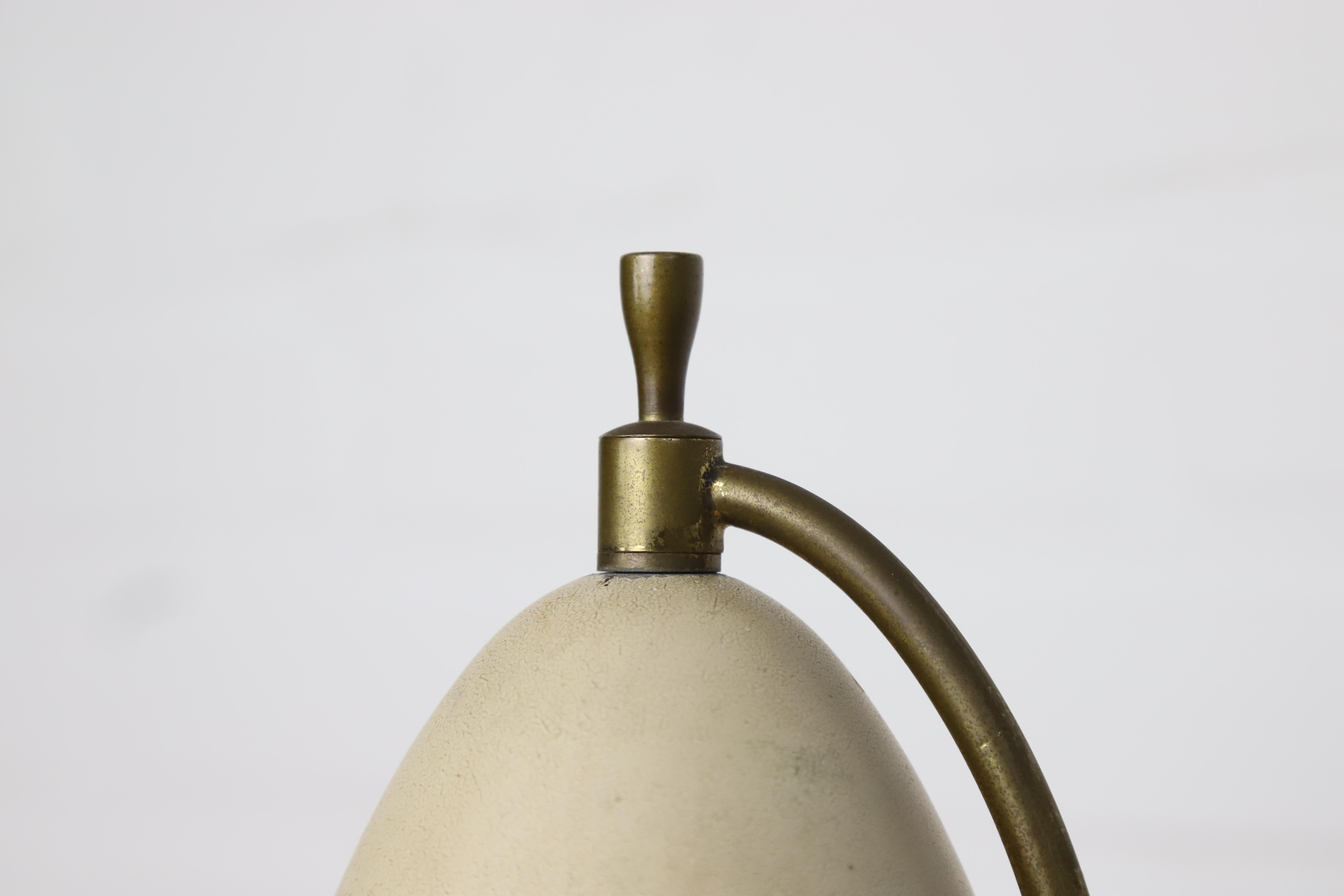 Angelo Lelii 'mod. 12398' Tischlampe für Arredoluce, ca. 1952 (Metall) im Angebot