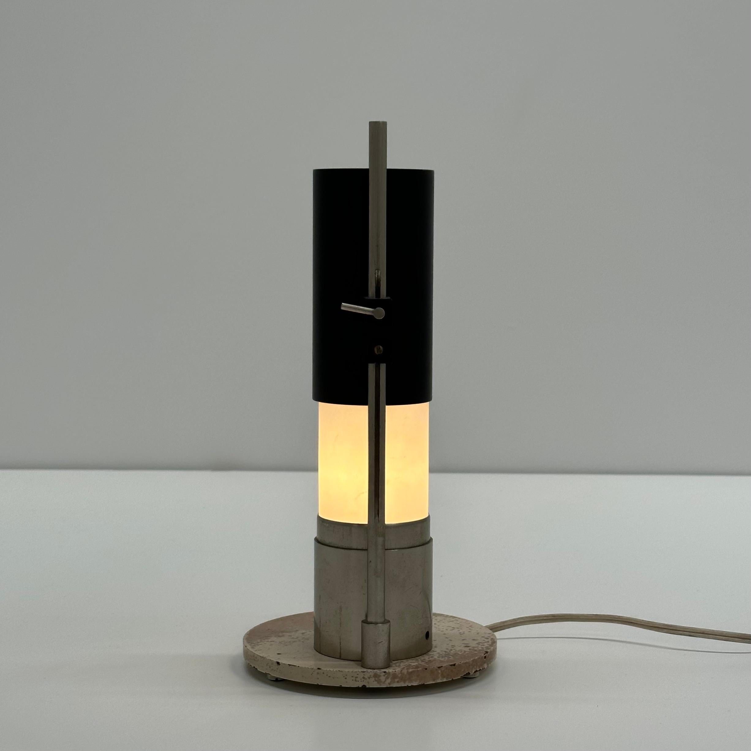 Italian Angelo Lelii Model 12445 Adjustable Table Lamp for Arredoluce, Italy, circa 1954