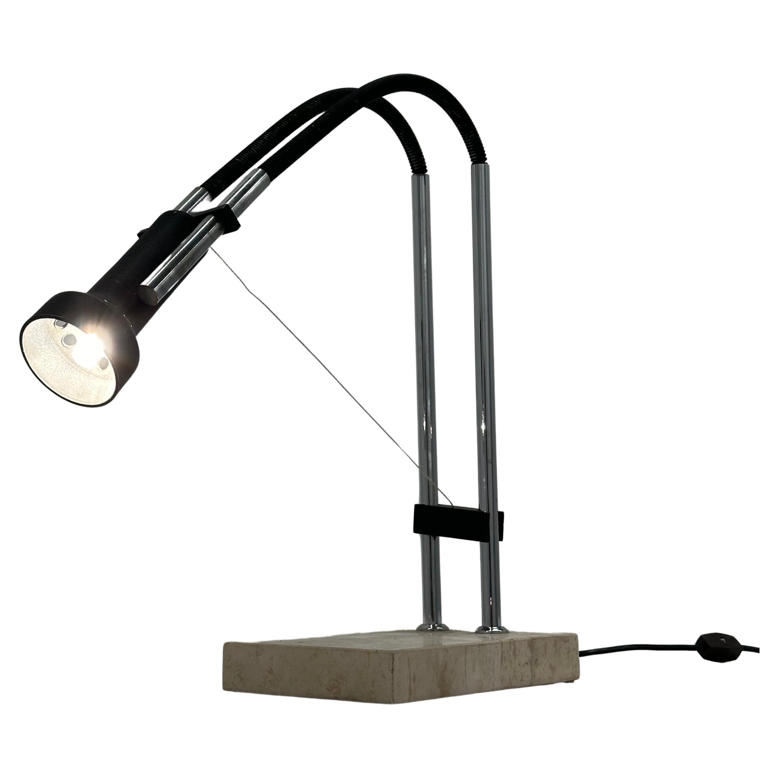Lampe de table "Flexa" Angelo Lelii modèle 14165 pour Arredoluce Italie