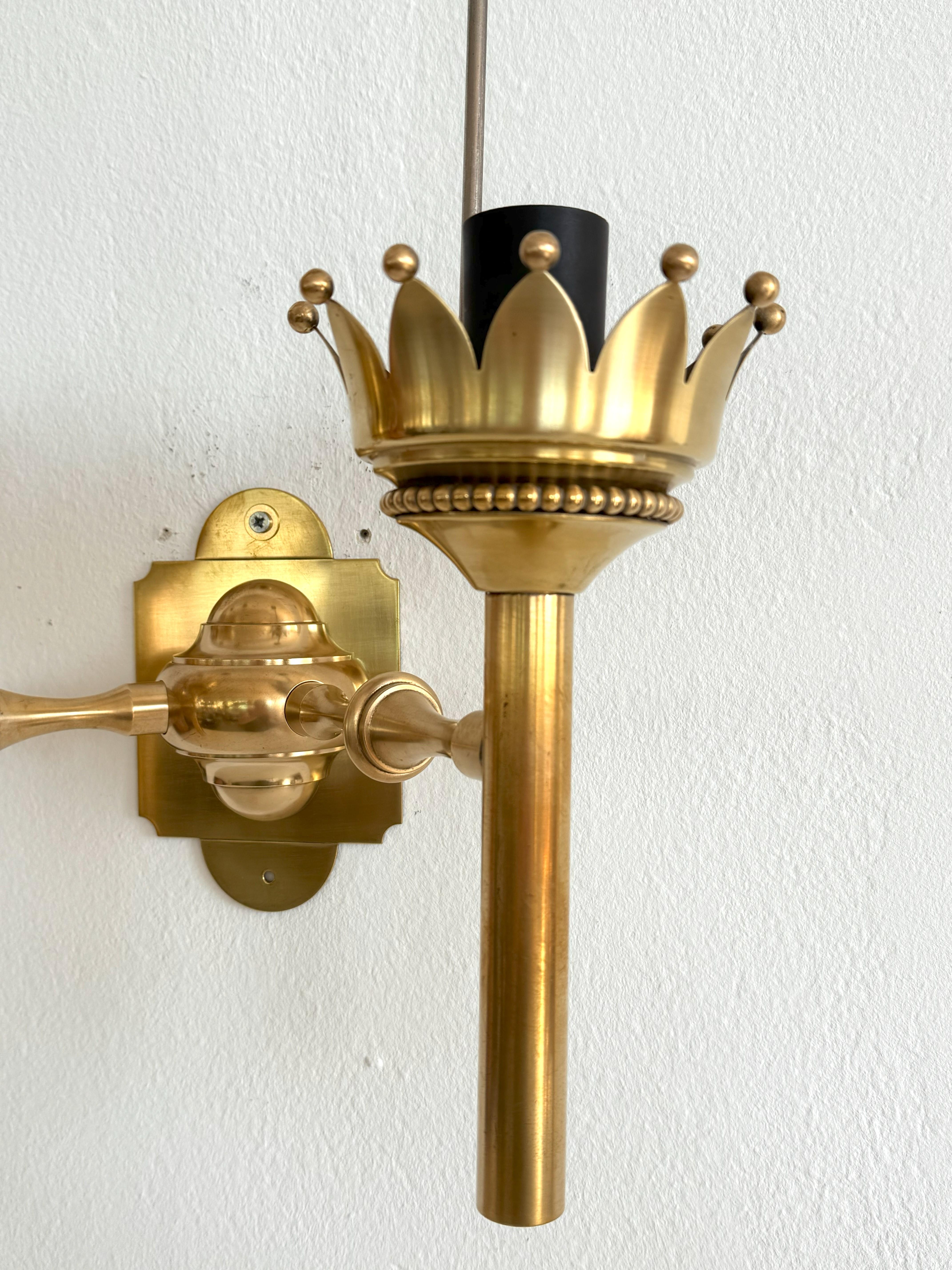 Angelo Lelii, Naborre Corno Wall Sconces 