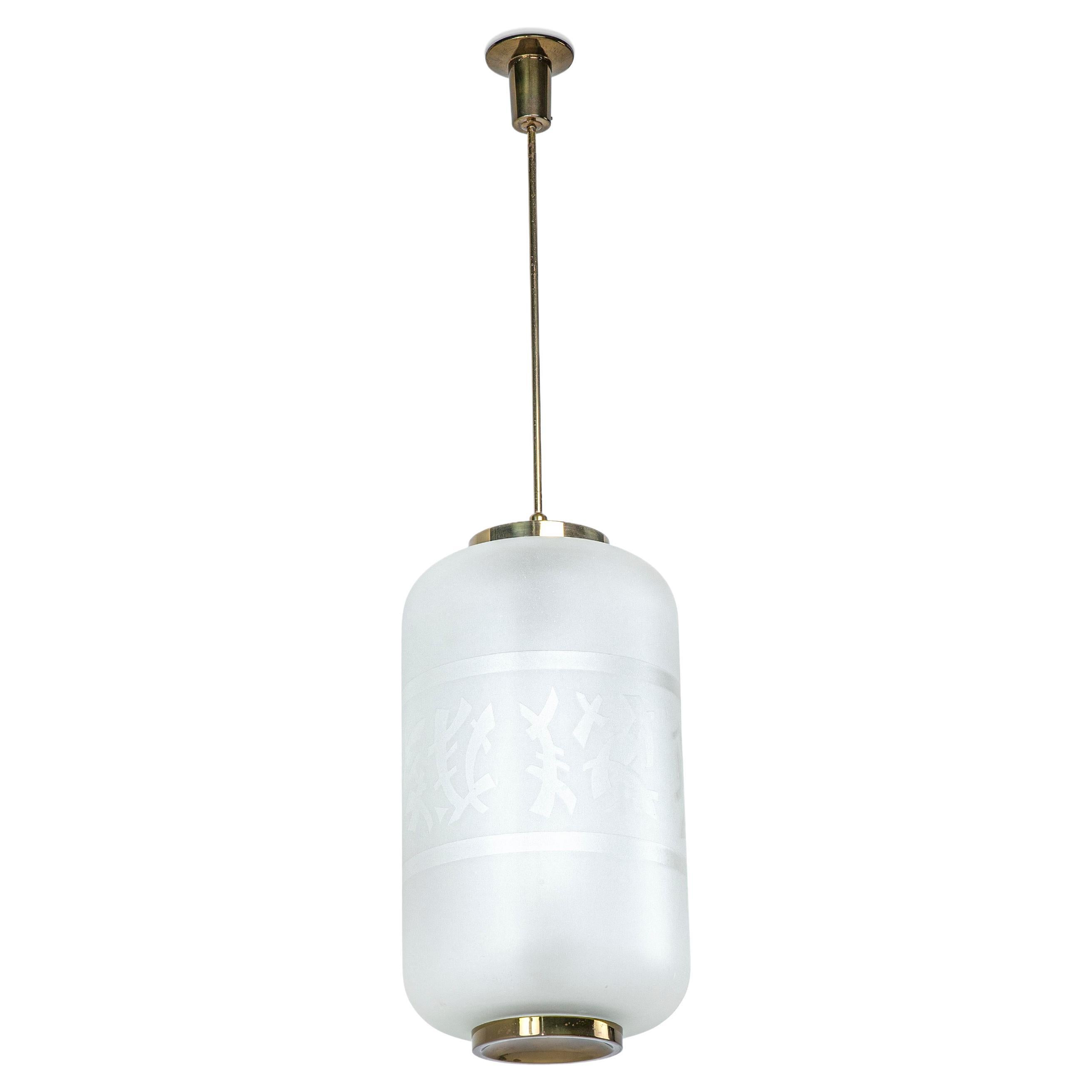 Angelo Lelii Oriental chandelier mod. 12724 for Arredoluce Italian Design 1958