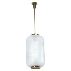 Vintage Angelo Lelii Oriental chandelier mod. 12724 for Arredoluce Italian Design 1958