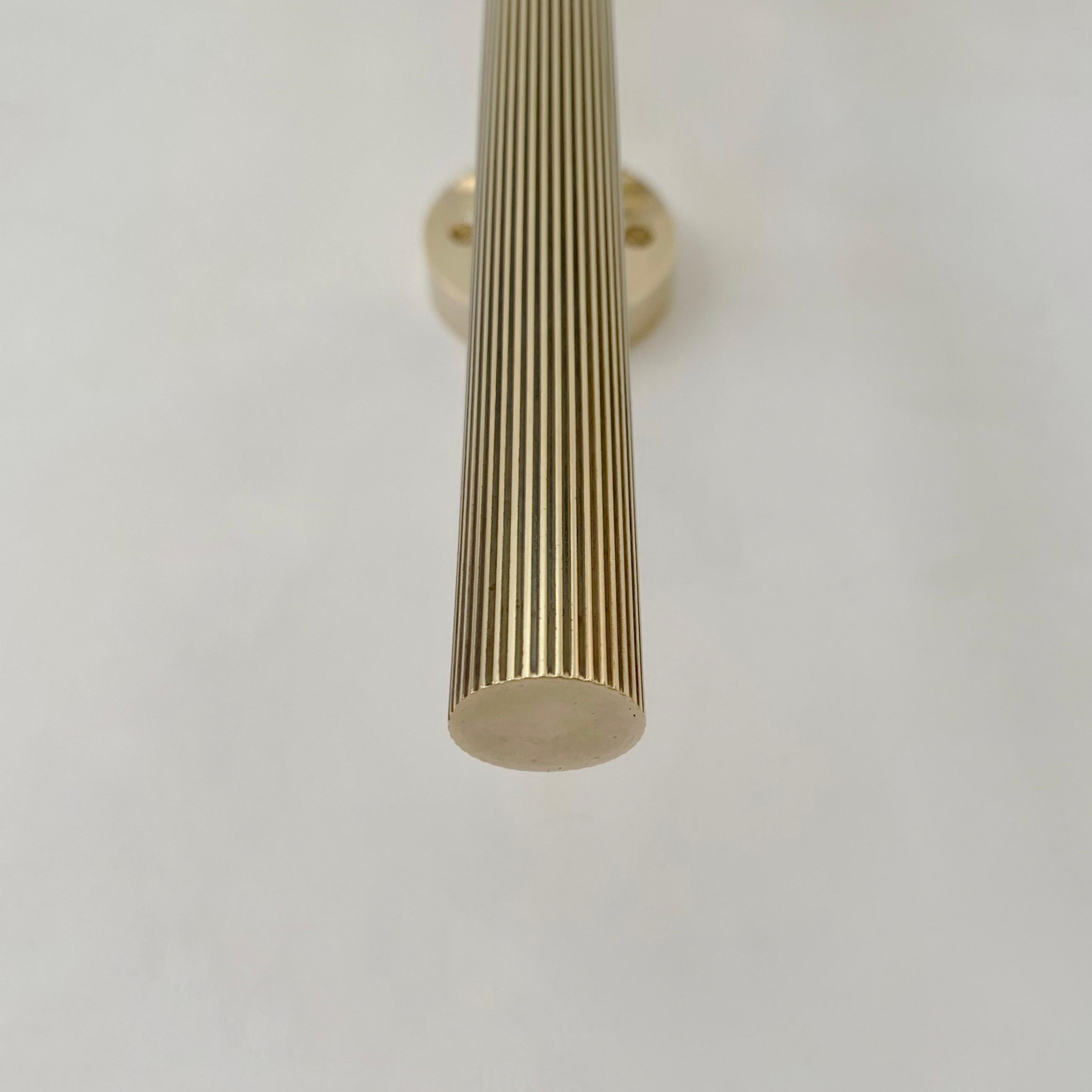 Angelo Lelii Coppia di lampade in ottone di Arredoluce, circa 1956, Italia. in vendita 5