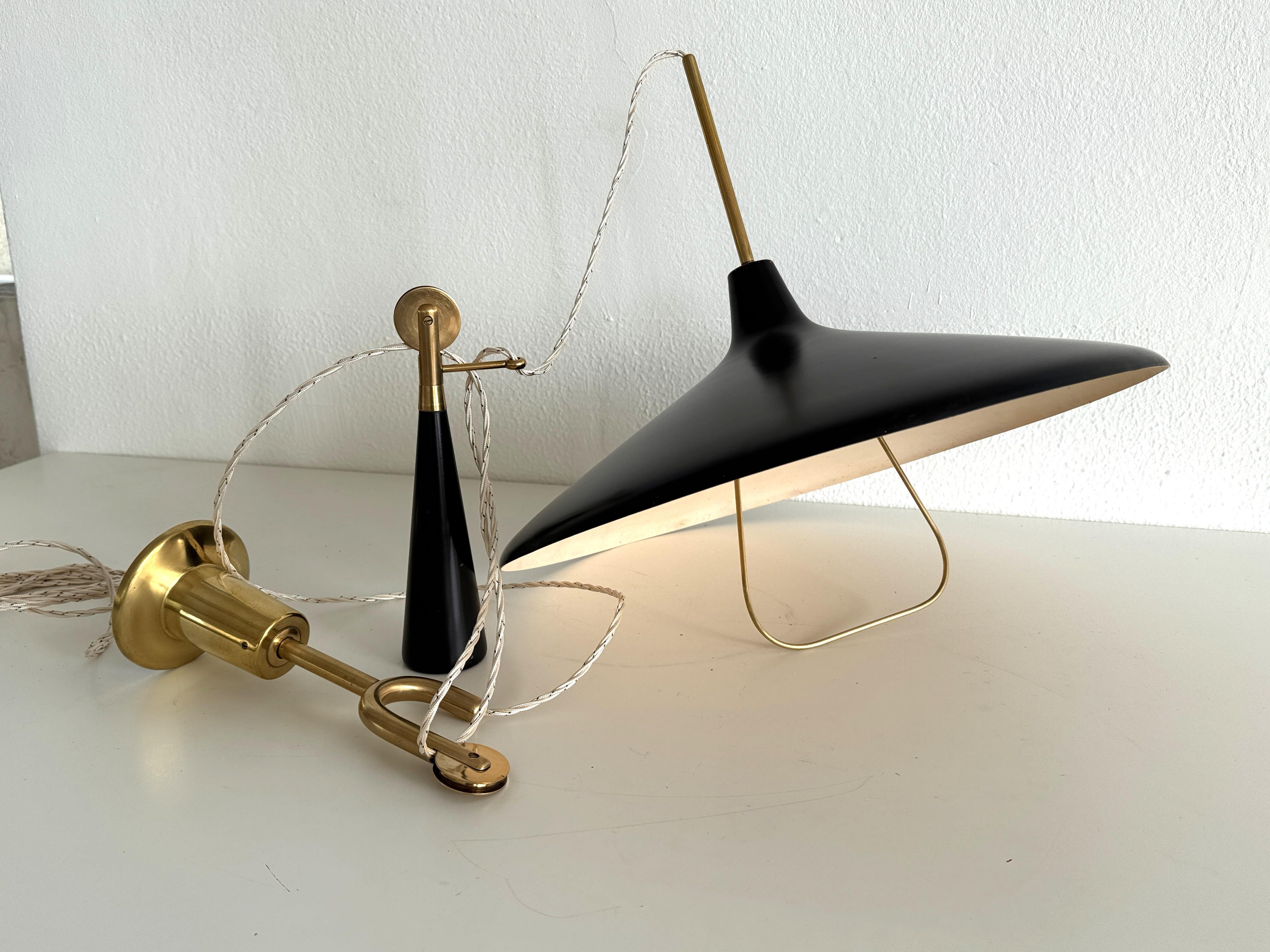 Angelo Lelii Pendant Lamp with Counterweight Model 12126 for Arredoluce For Sale 7