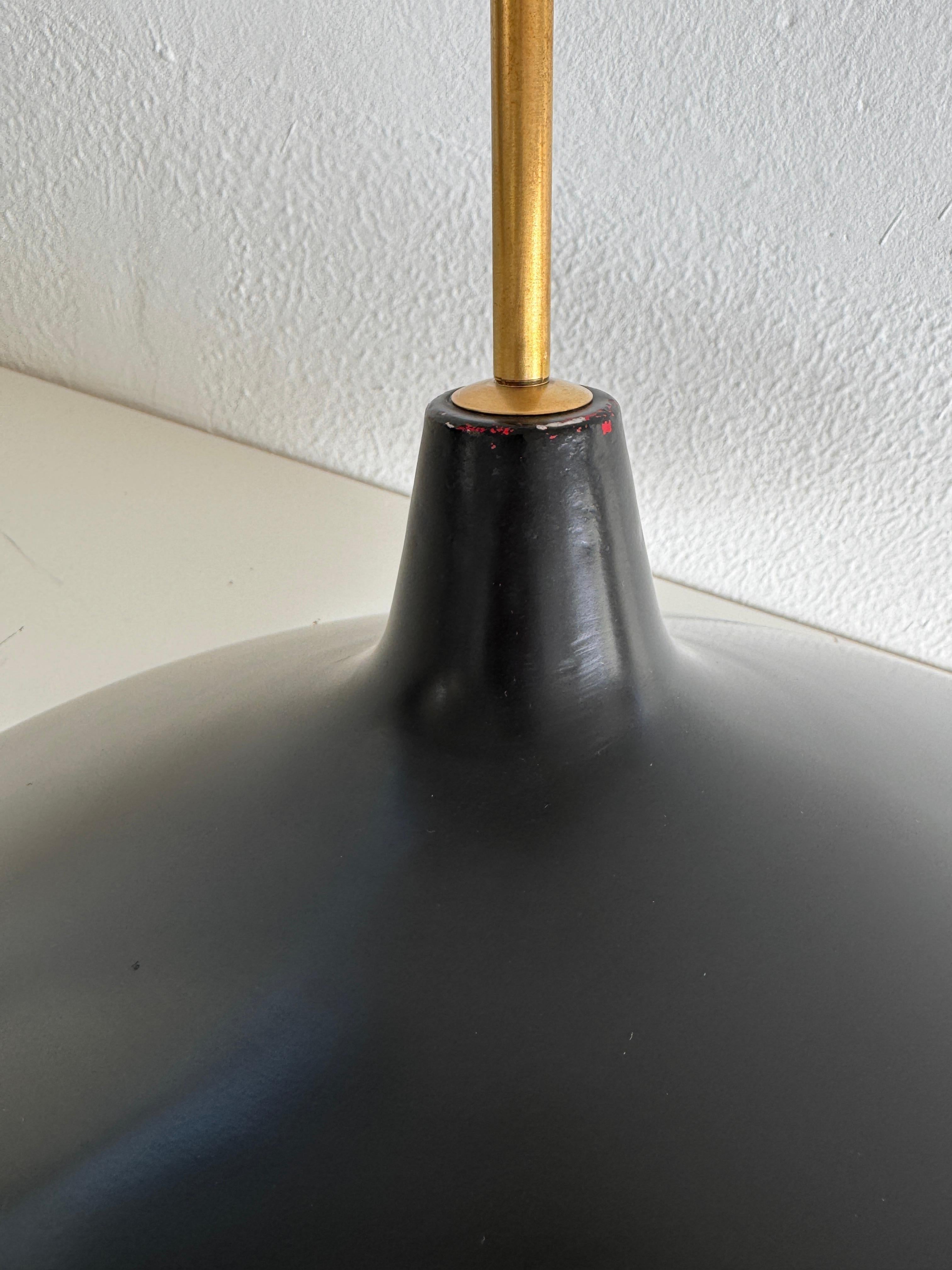 Angelo Lelii Pendant Lamp with Counterweight Model 12126 for Arredoluce For Sale 8