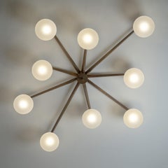 Angelo Lelii Stella A 9 Deckenleuchte, um 1960