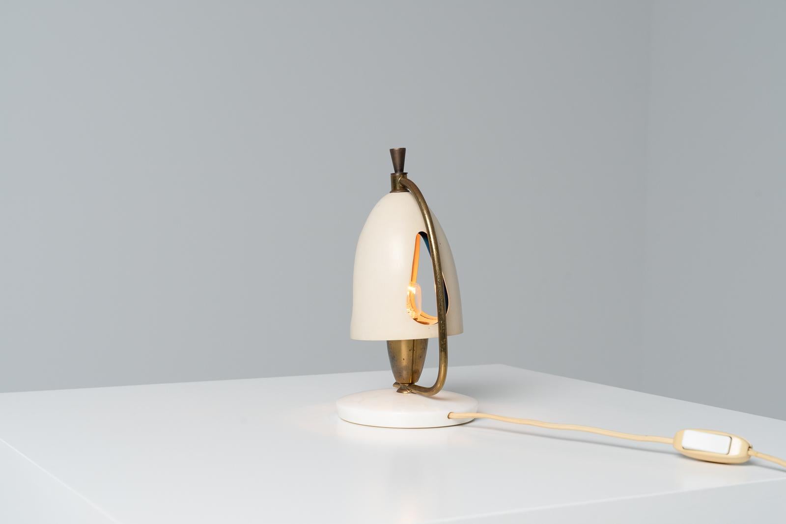 Angelo Lelii Table Lamp Arredoluce Italy 1952 For Sale 3