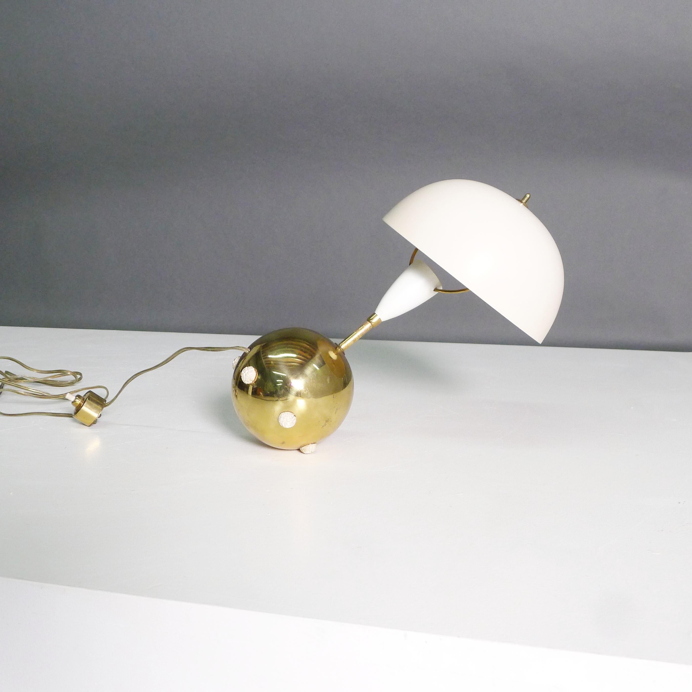 Mid-Century Modern Angelo Lelii, Table Lamp, model 12405, designed circa 1952 for Arredoluce, Italy For Sale