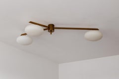 Angelo Lelii "Tre Lune" Ceiling Lamp for Arredoluce, 1961