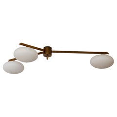 Angelo Lelii "Tre Lune" Ceiling Lamp for Arredoluce, 1961