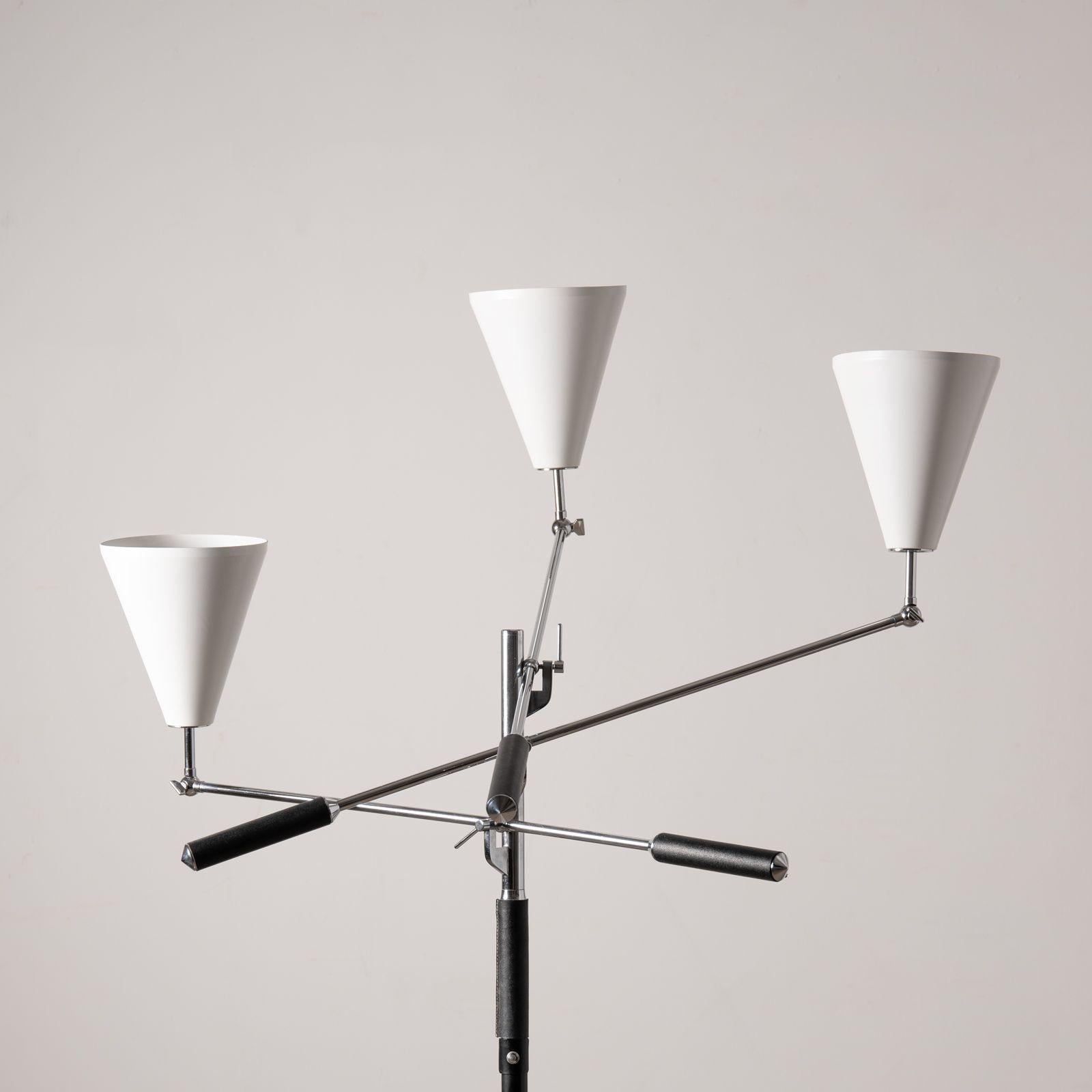 Angelo Lelii Triennale Floor Lamp for Arredoluce 1960s 3