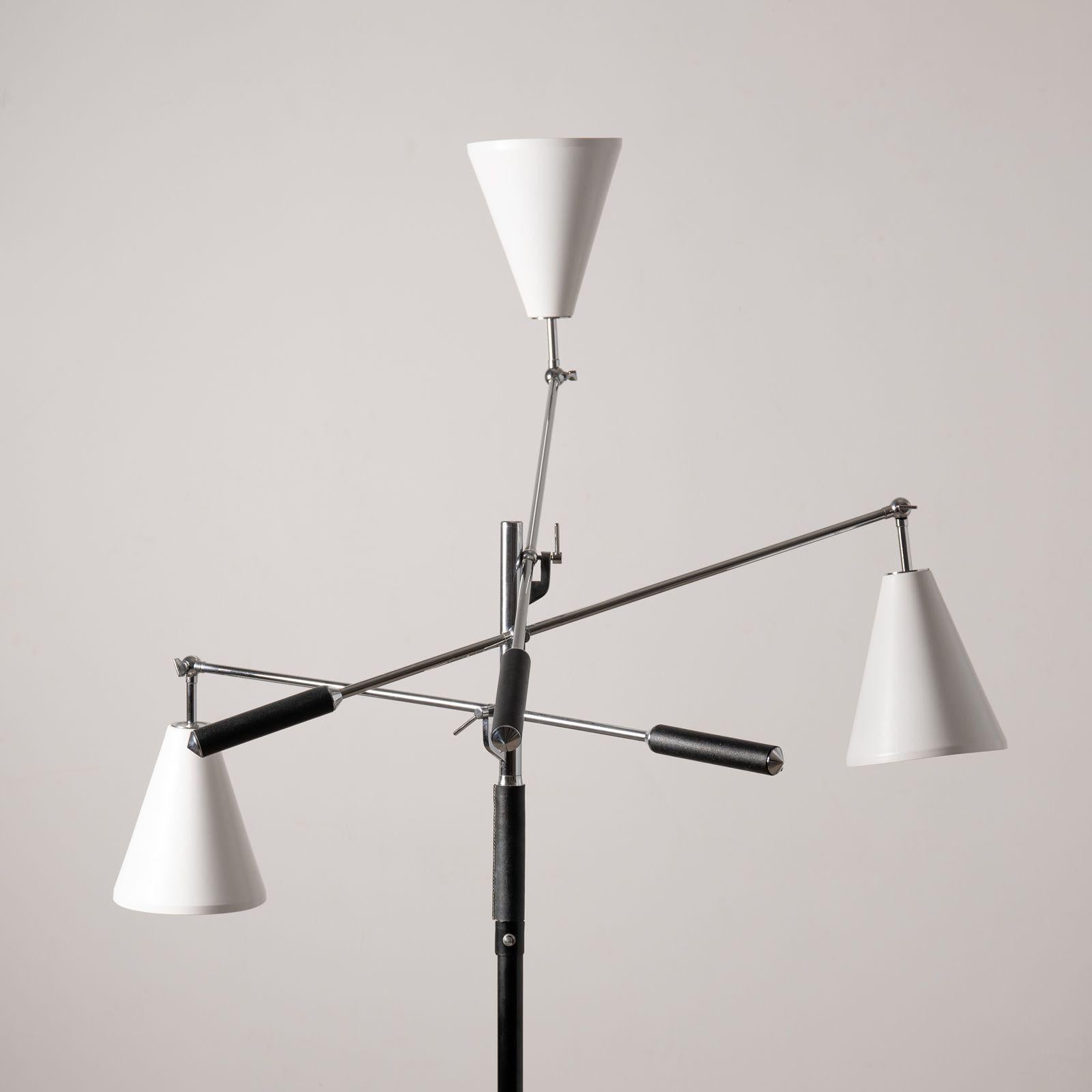 Angelo Lelii Triennale Floor Lamp for Arredoluce 1960s 4