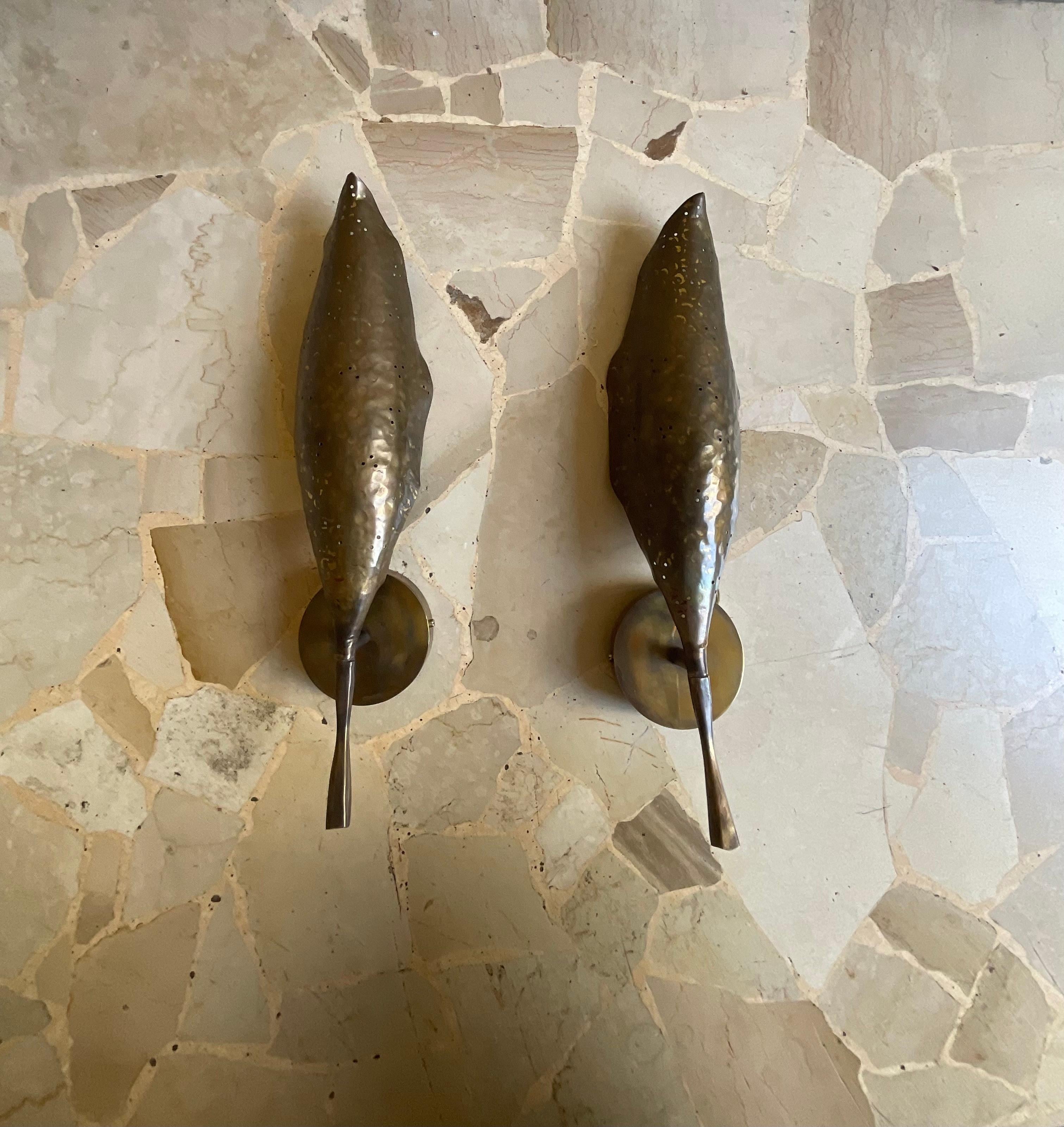 Attr ANGELO LELLI - ARREDOLUCE - Coppia di appliques - ITALIA 1950 For Sale 12