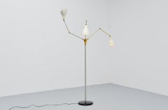 Angelo Lelli Arredoluce Floor Lamp, Italy, 1950