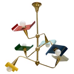 Angelo Lelli Attr Chandelier