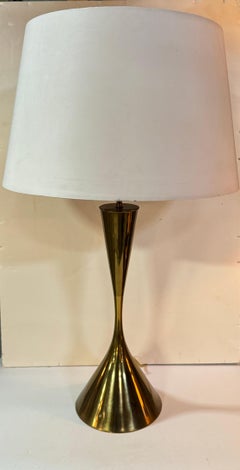 Angelo Lelli, Tischlampe aus Messing von Arredoluce Monza