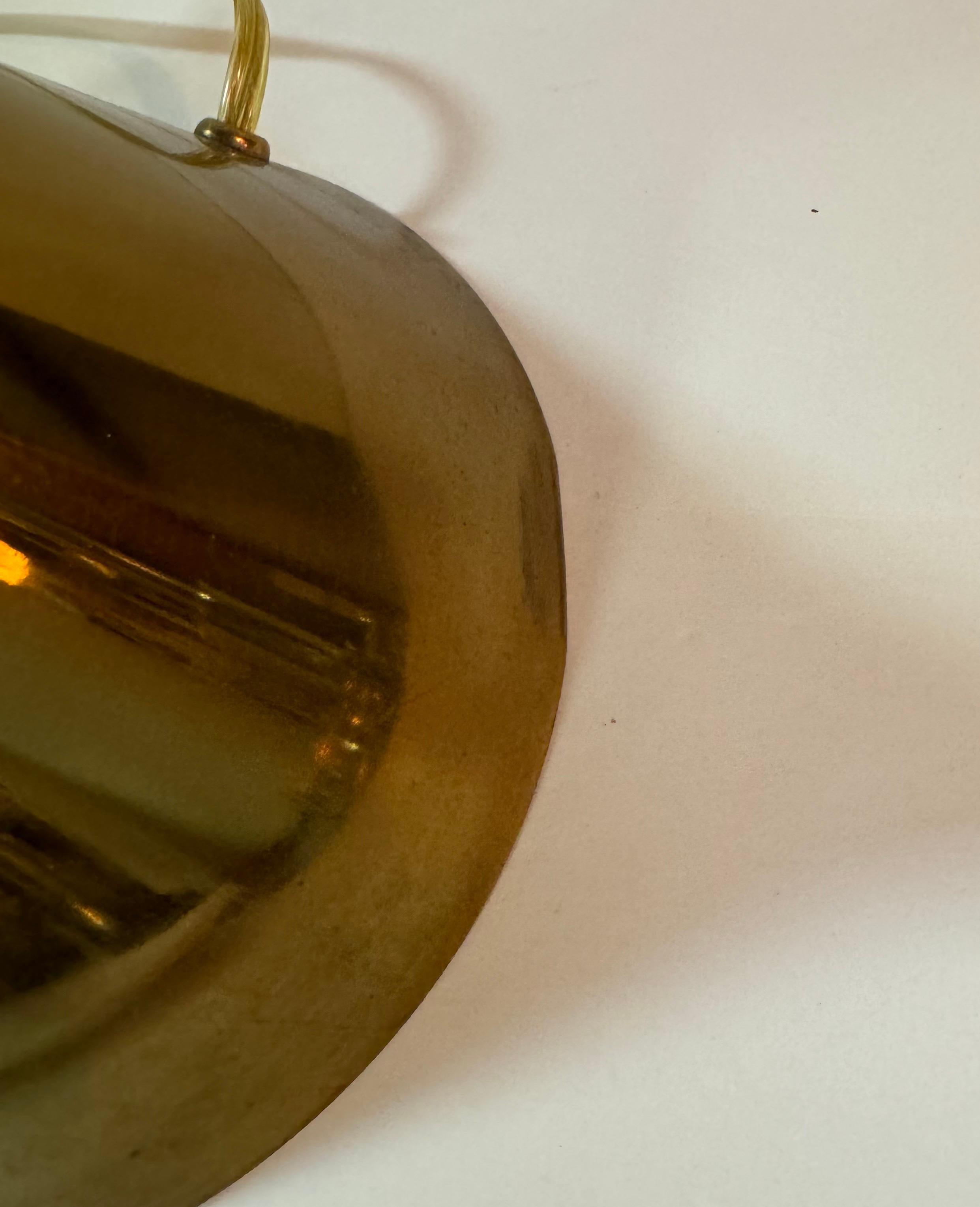 Angelo Lelli Brass Table Lamp by Arredoluce Monza For Sale 2