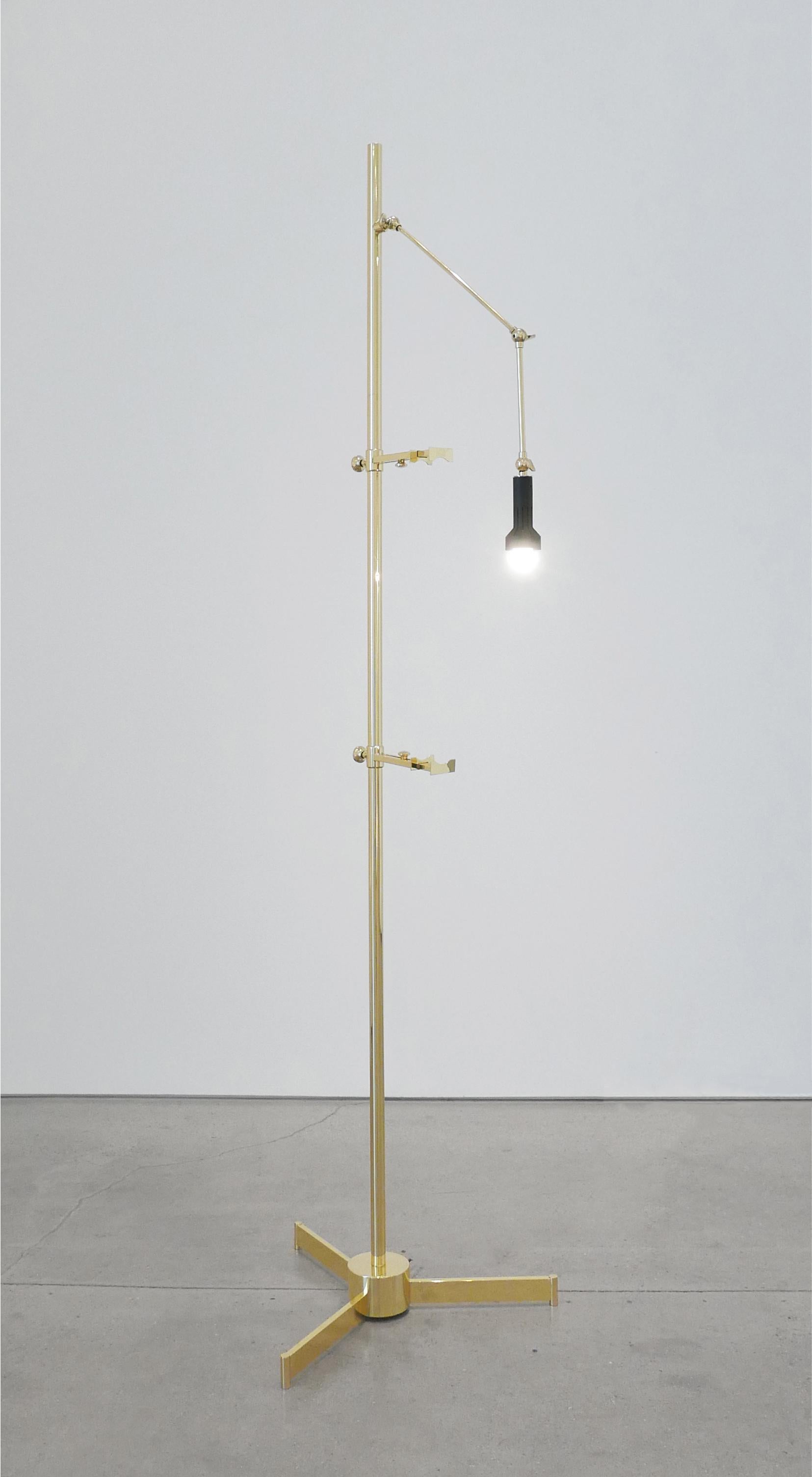 Mid-Century Modern Angelo Lelli, Easel Lamp for Arredoluce, circa 1950-1959