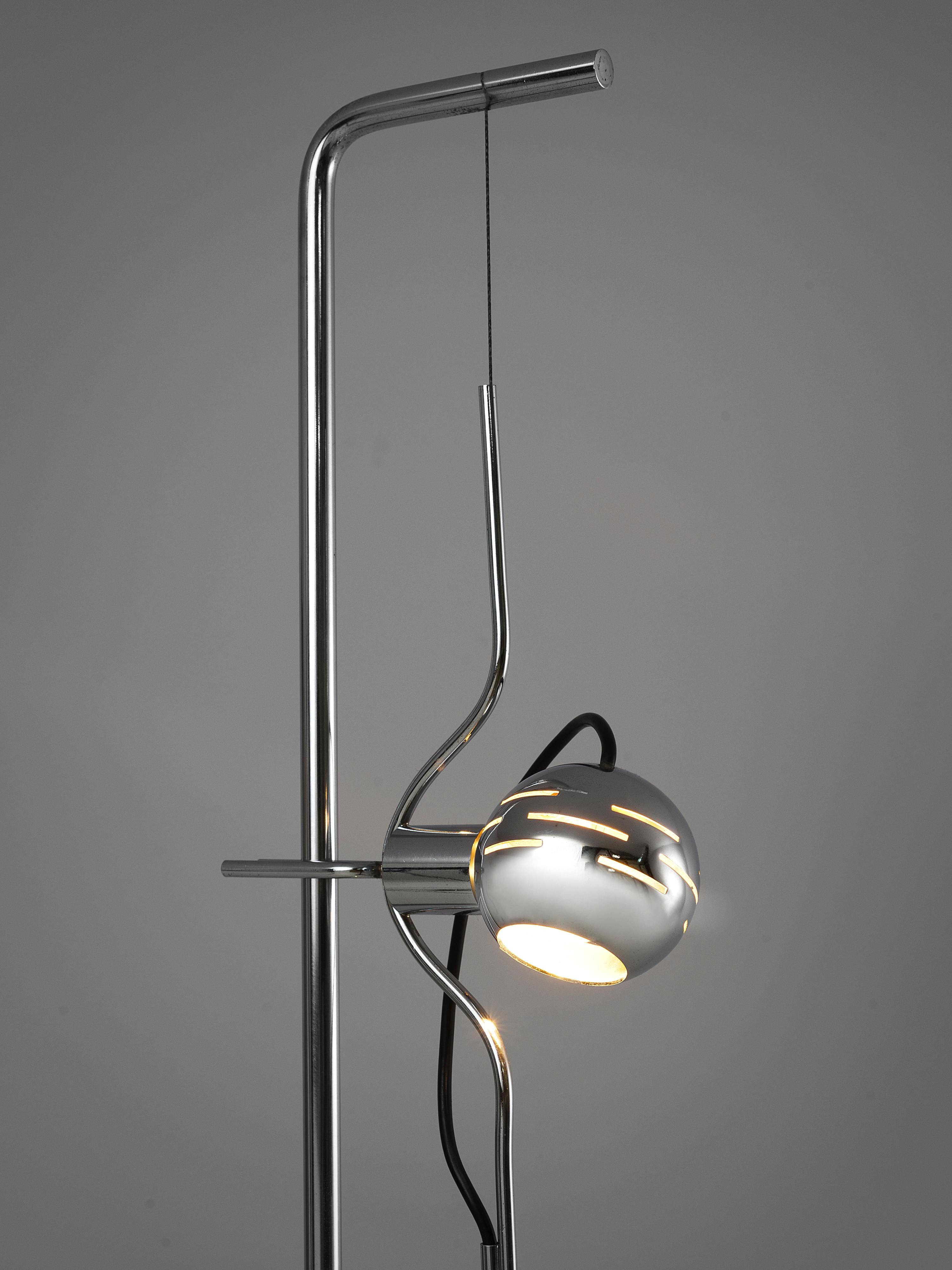 Mid-Century Modern Angelo Lelli for Arredoluce 'Filosfera' Floor Lamp