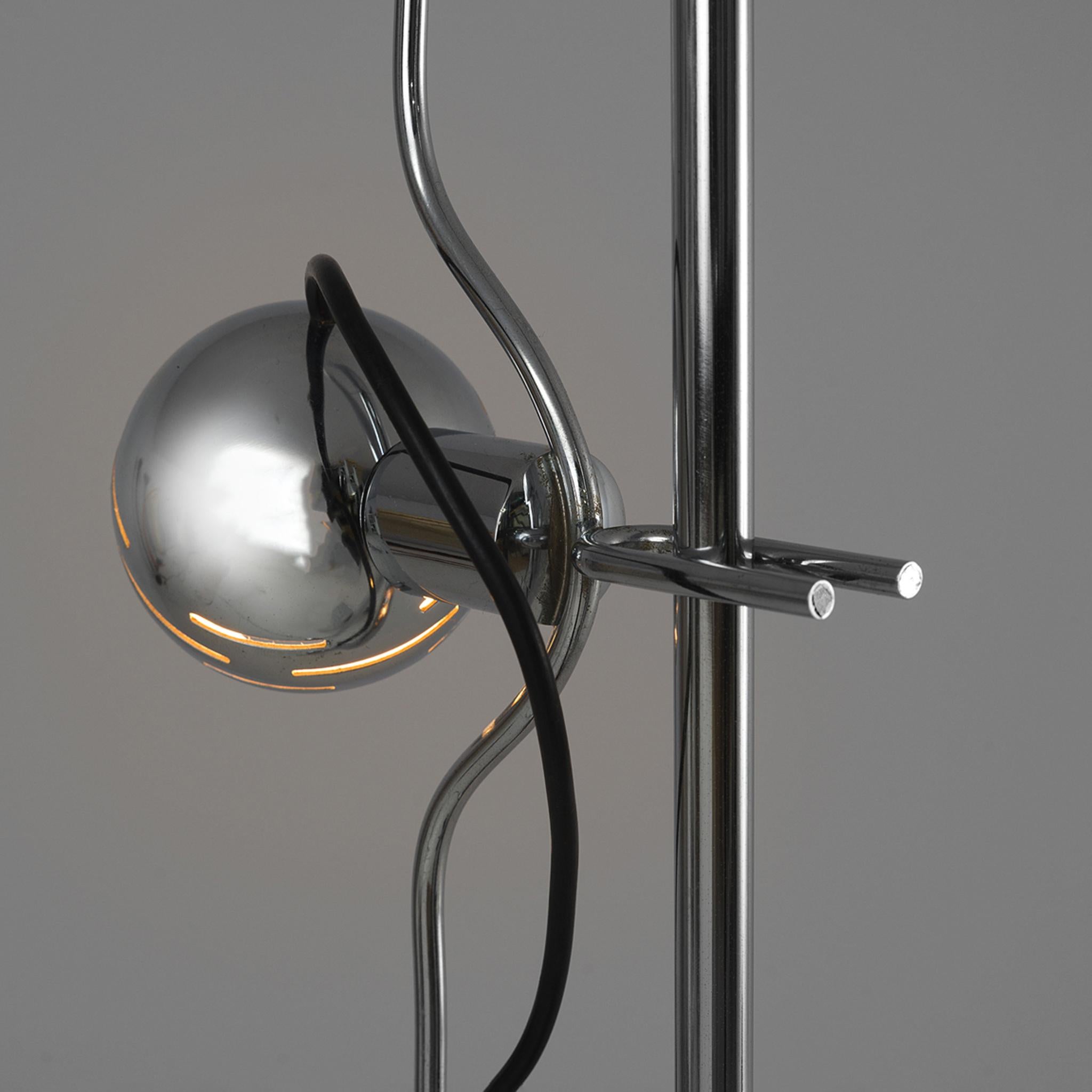 Angelo Lelli for Arredoluce 'Filosfera' Floor Lamp In Good Condition In Waalwijk, NL