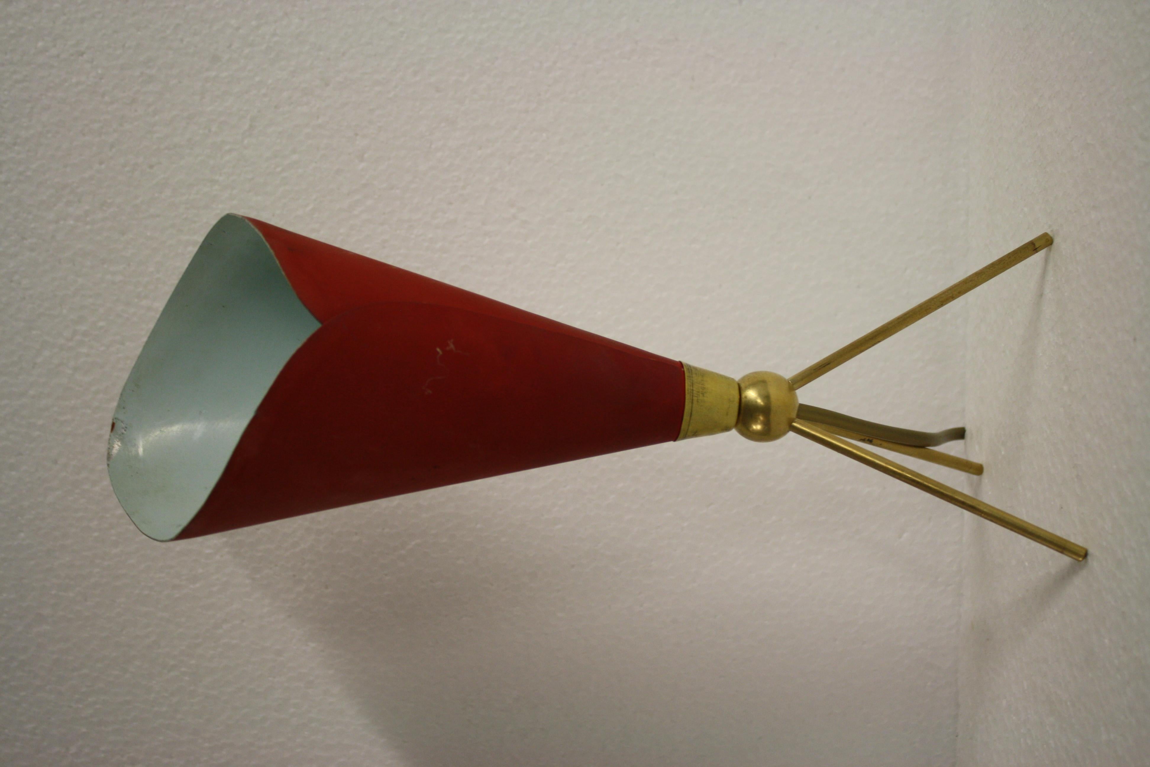 Angelo Lelli for Arredoluce Monza 'Calla' Table Lamp, 1950s 2