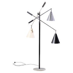 Angelo Lelli for Arredoluce Triennial Mid Century Italian Floor Lamp