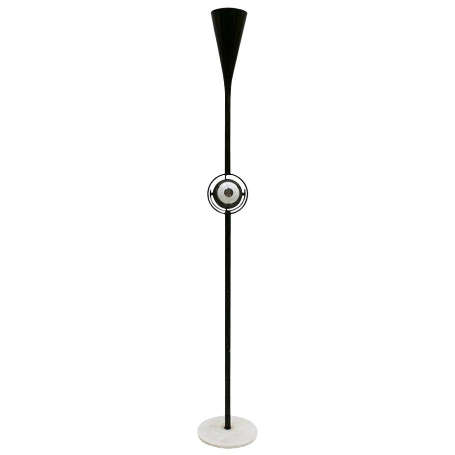 Angelo Lelli Mid-Century Modern Model "Polifemo" Italian Floor Lamp