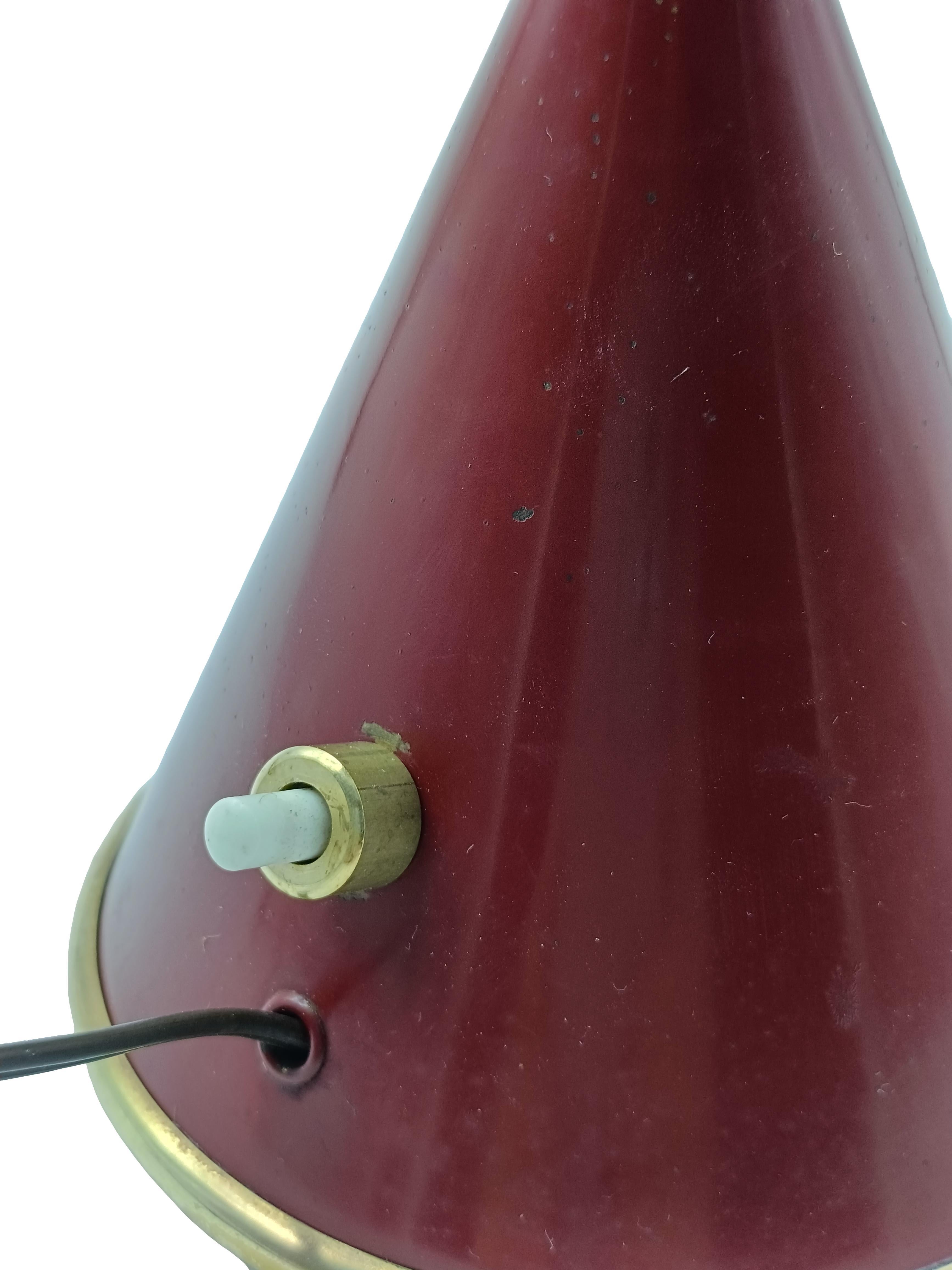 Italian Angelo Lelli per Arredoluce Lampada da Tavolo 