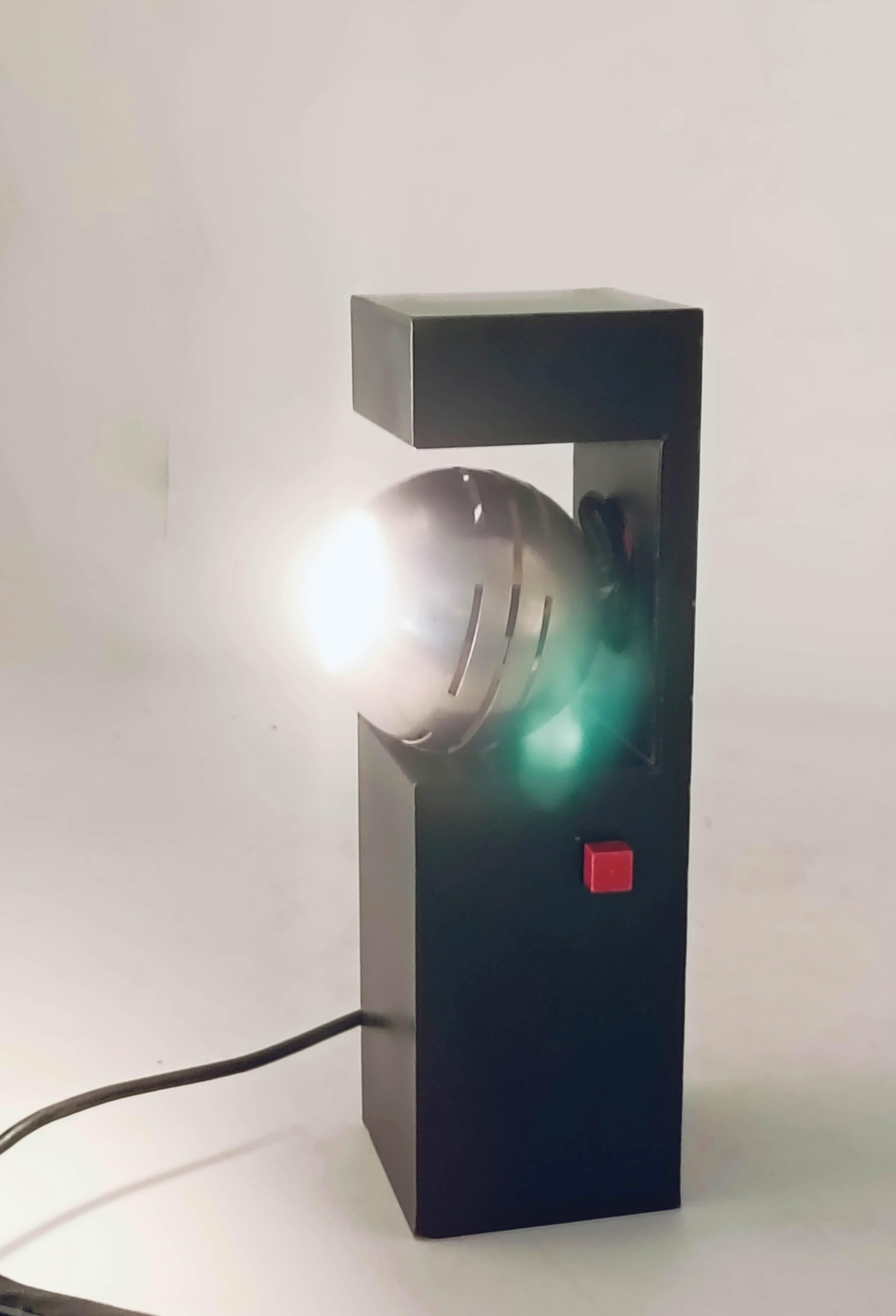 Angelo Lelli per Arredoluce Lampada da Tavolo Mod. 