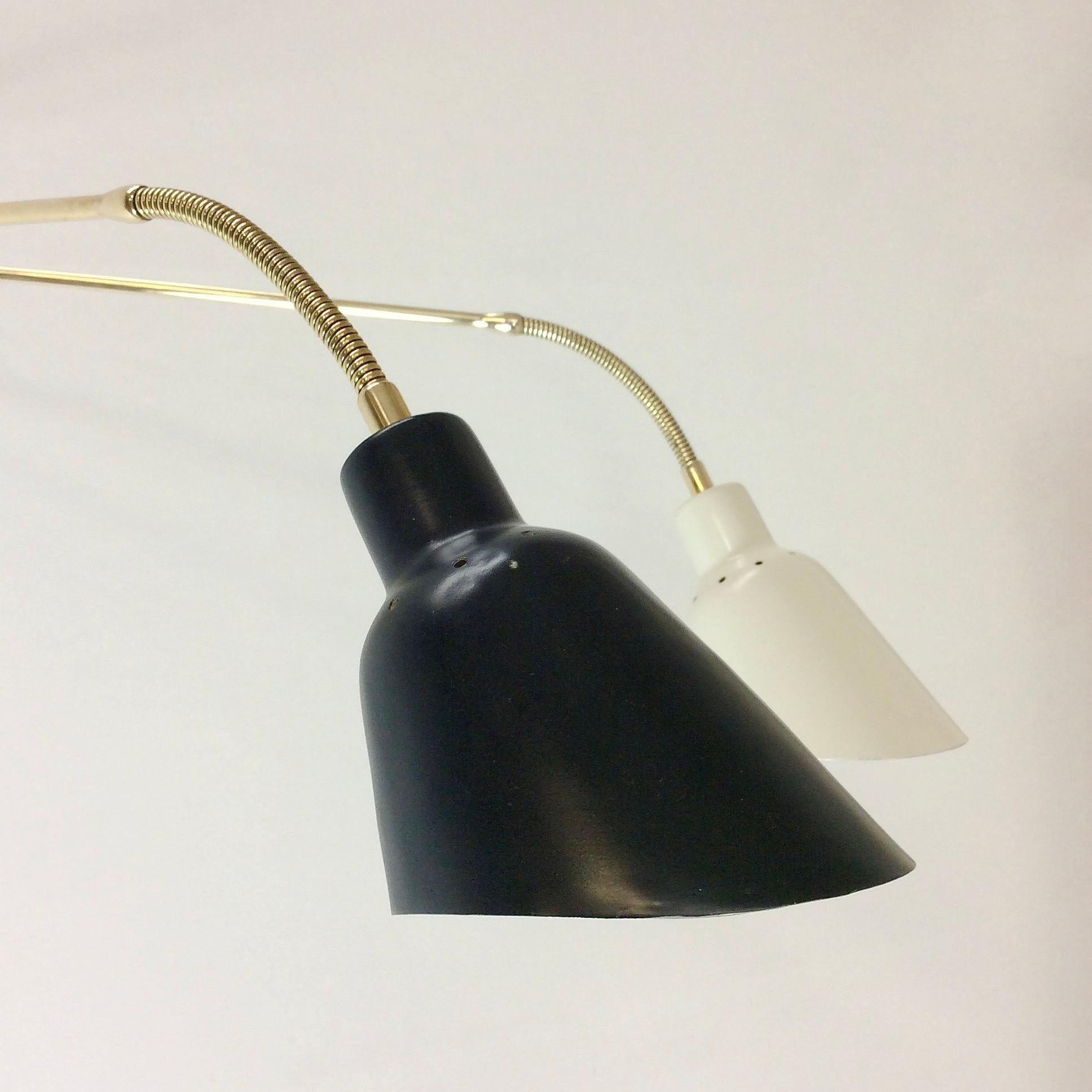 Angelo Lelli Wall Light for Arredoluce, circa 1952, Italy In Good Condition In Brussels, BE
