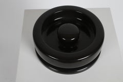 Ciotola in marmo nero "8532" di Angelo Mangiarotti per Knoll International c.C. 1960