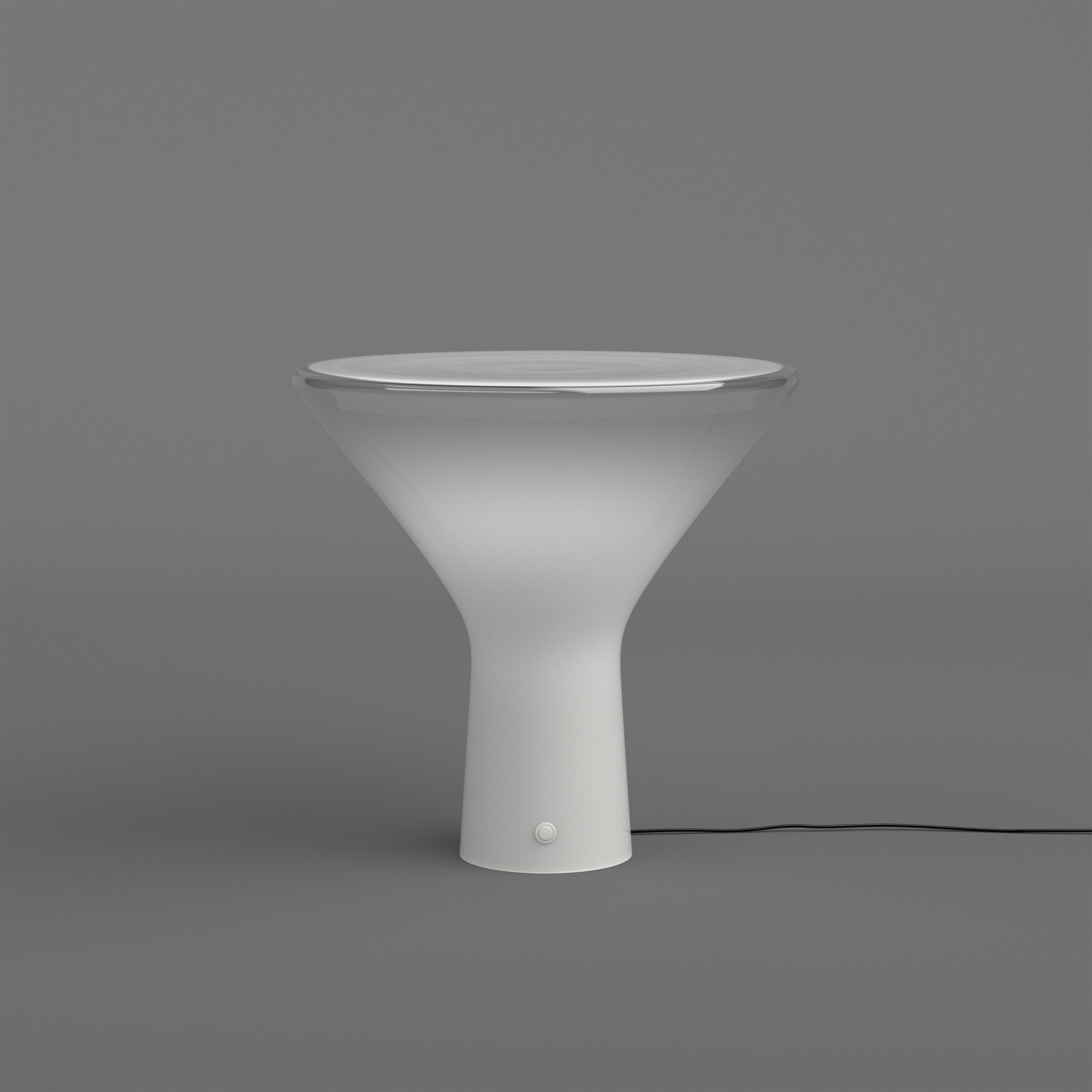 Mid-Century Modern Angelo Mangiarotti Acceslsa Table Lamp for Karakter For Sale