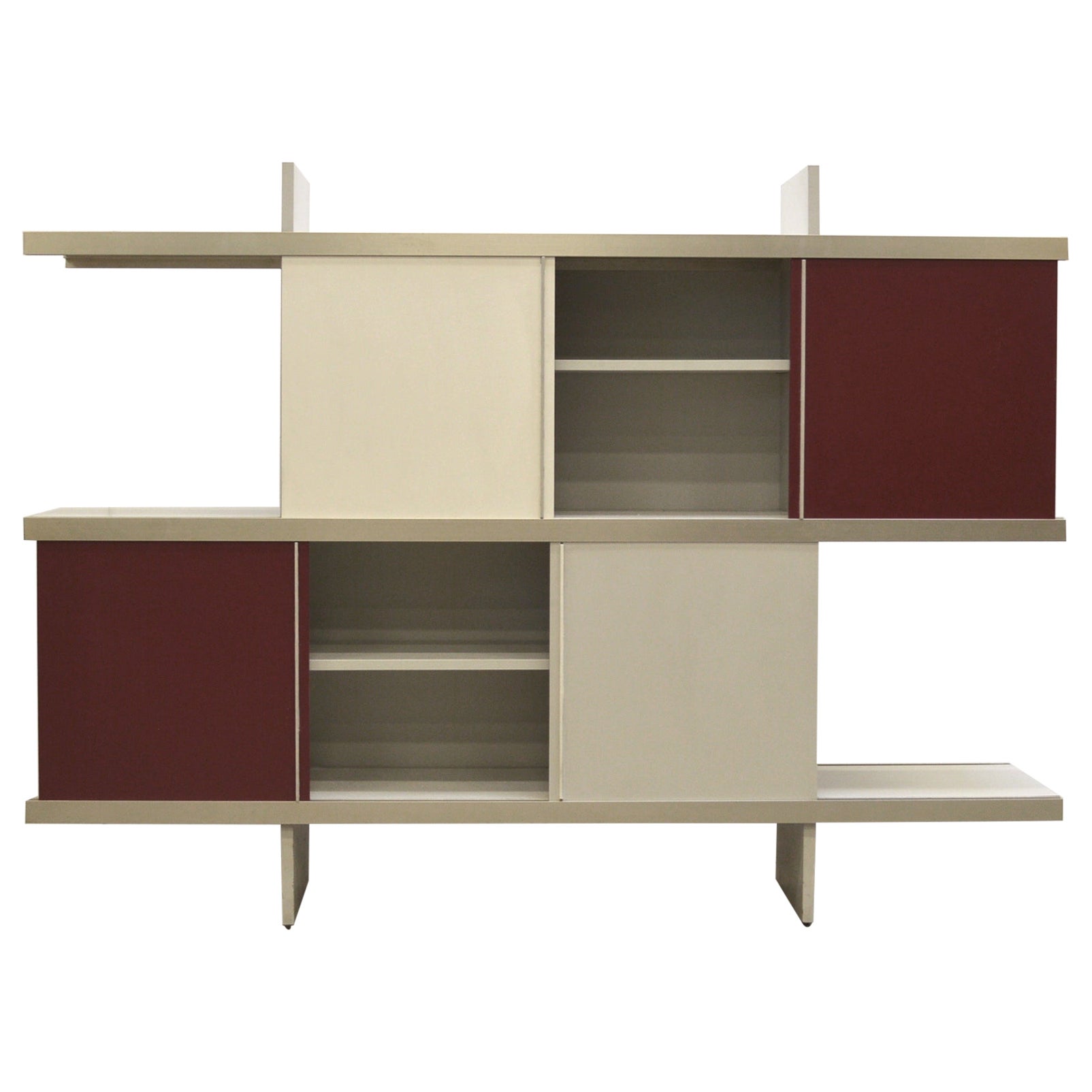 Angelo Mangiarotti Armadio multiuso in alluminio di Poltronova 1965