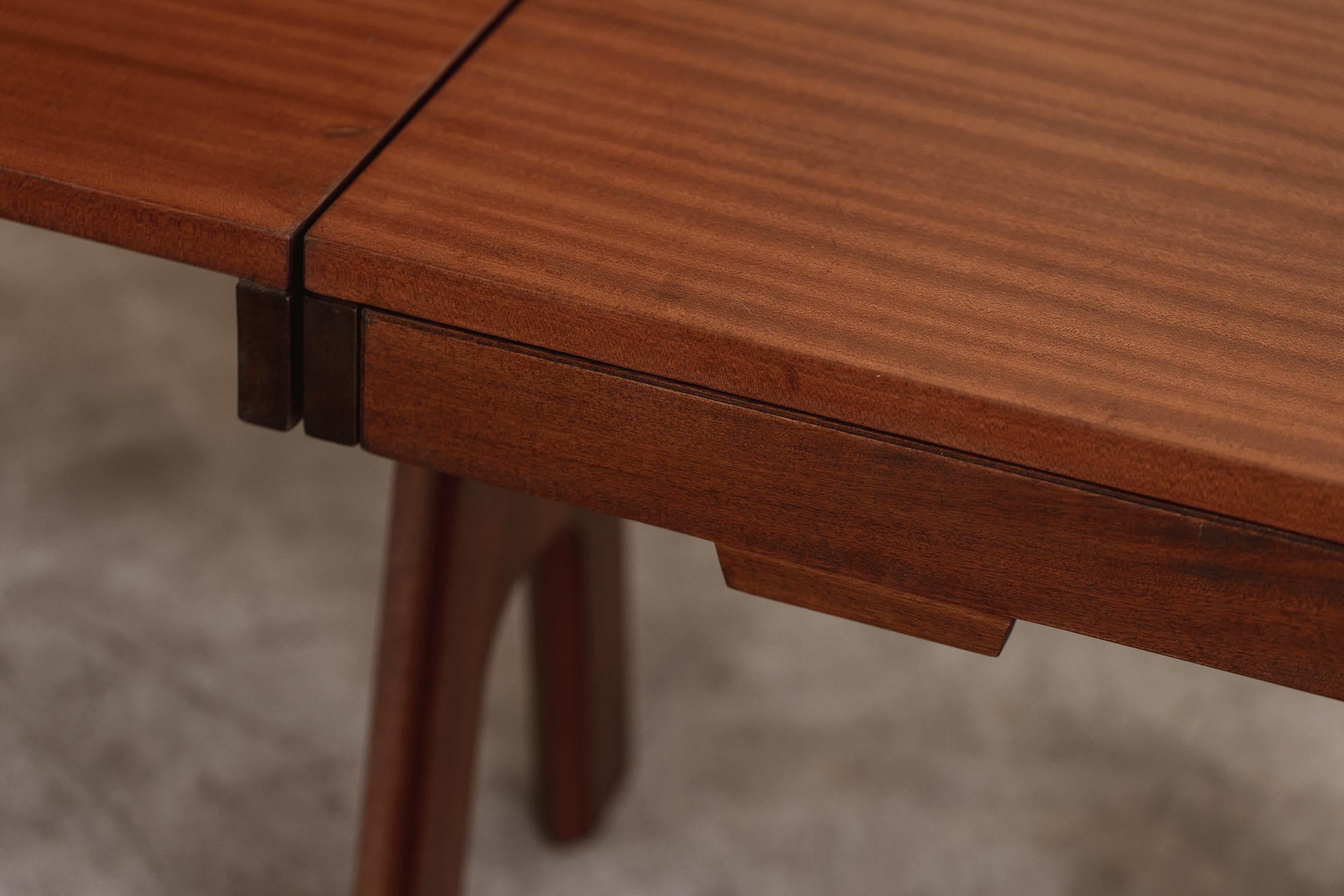 Mid-Century Modern Angelo Mangiarotti & Bruno Morassutti Low Console for Mascheroni, 1955 For Sale