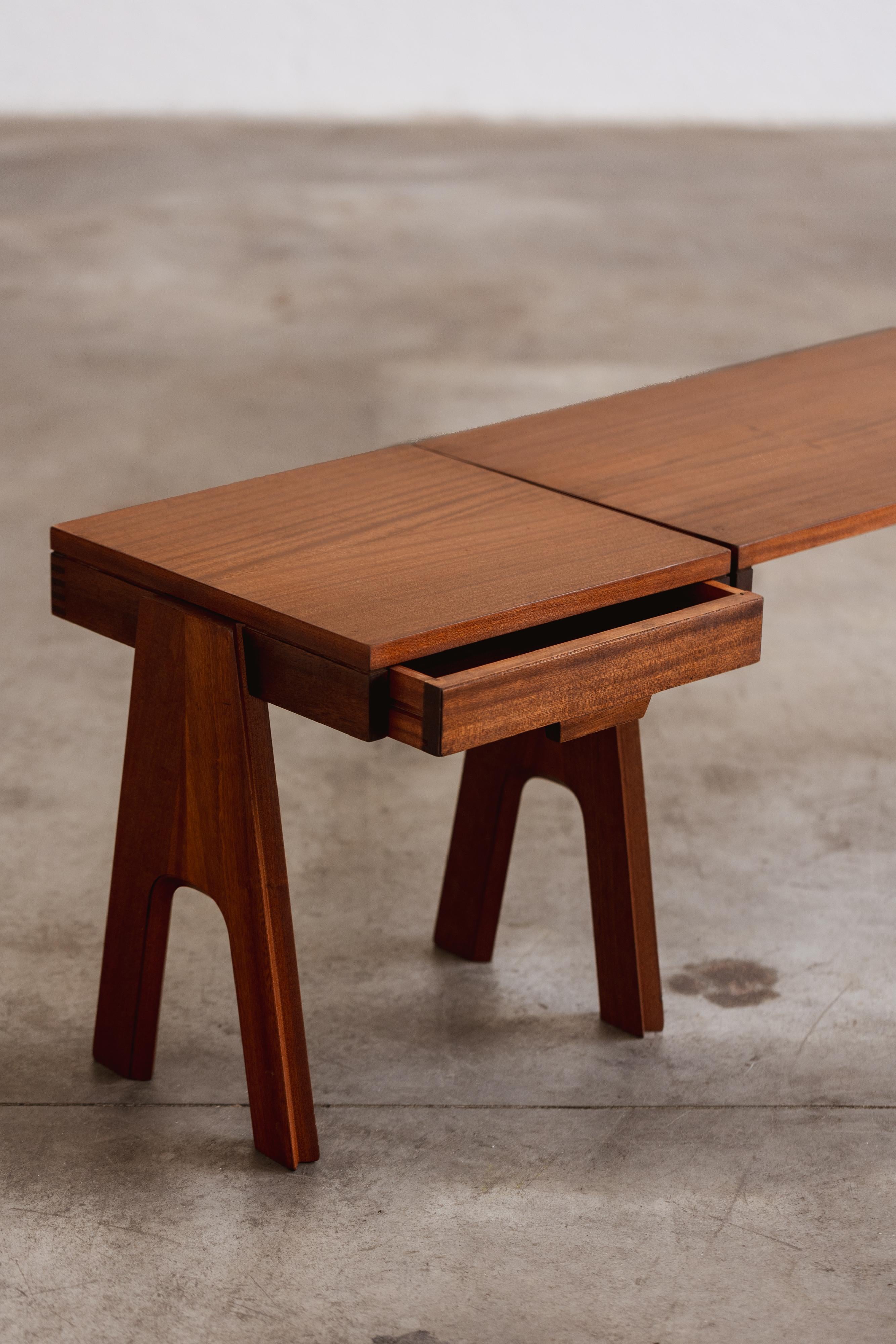 Angelo Mangiarotti & Bruno Morassutti Low Console for Mascheroni, 1955 For Sale 1